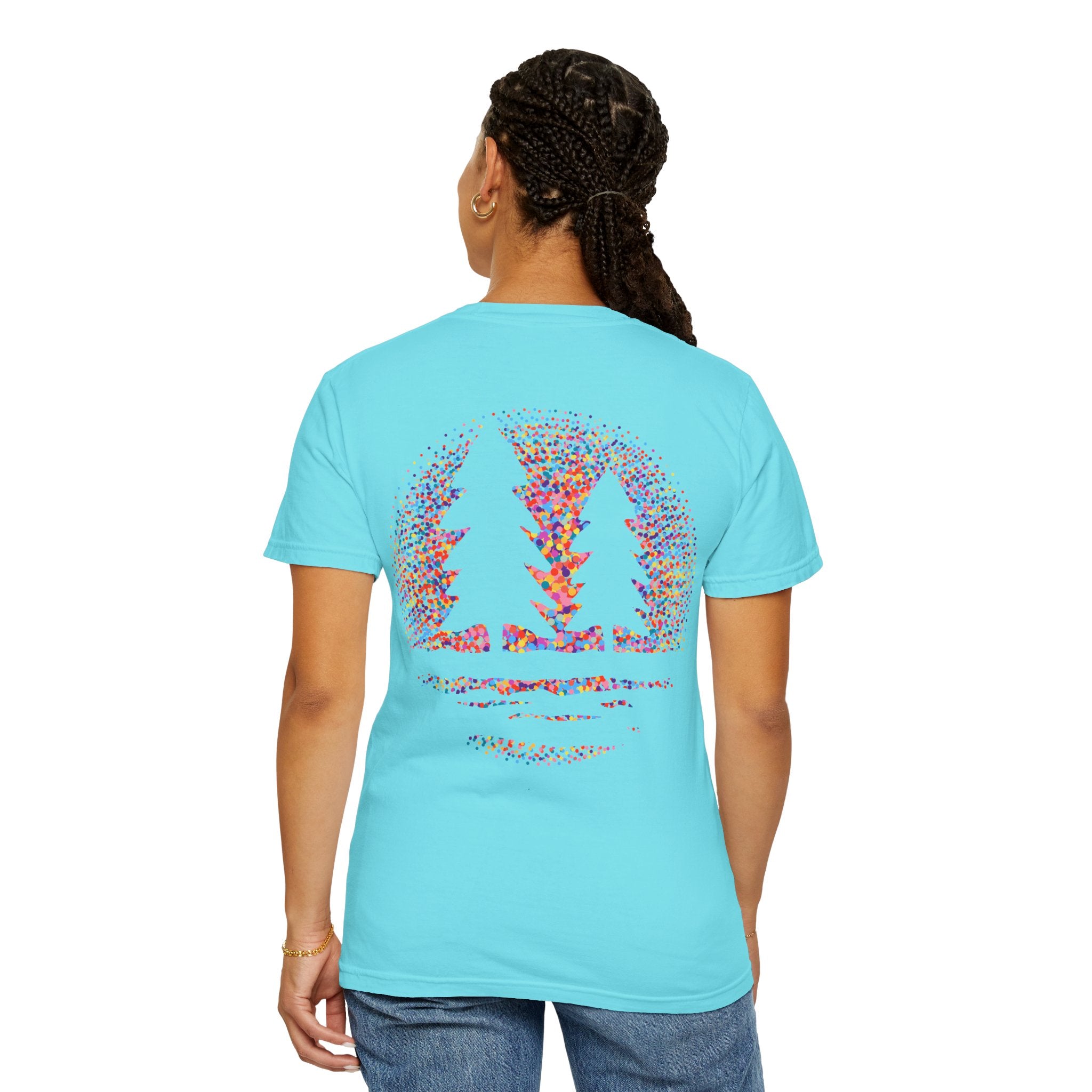TC Adult Confetti front/back print (Available in 12 Colors)