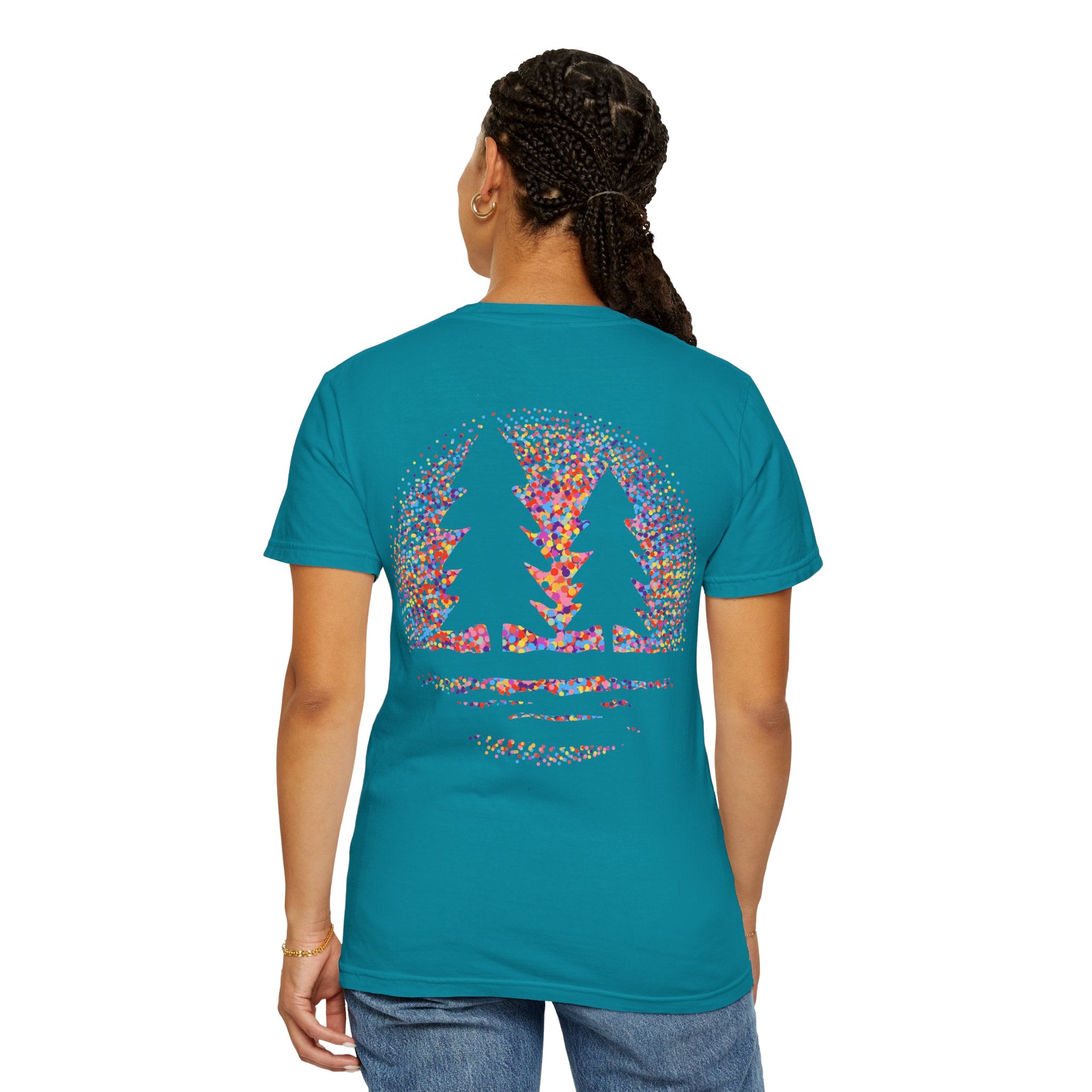 TC Adult Confetti front/back print (Available in 12 Colors)