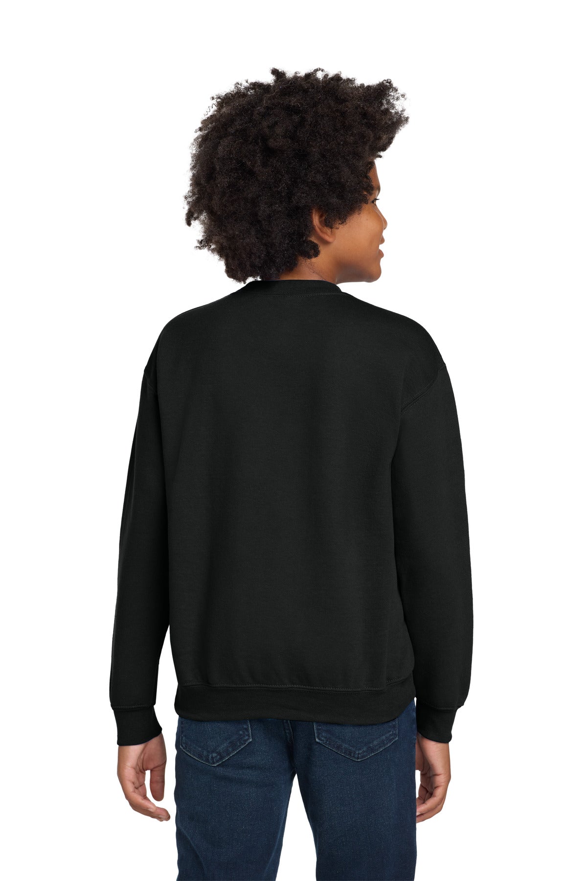 Gildan Youth Heavy Blend Crewneck Sweatshirt. 18000B