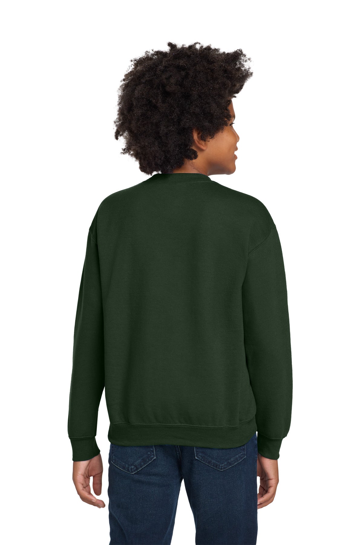 Gildan Youth Heavy Blend Crewneck Sweatshirt. 18000B