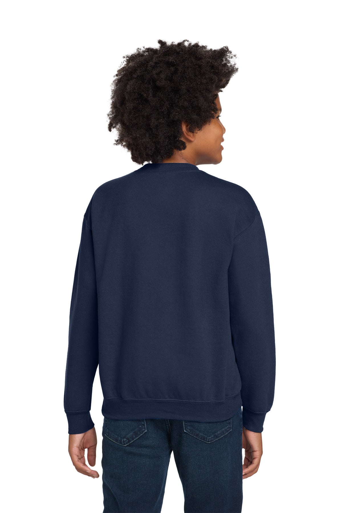 Gildan Youth Heavy Blend Crewneck Sweatshirt. 18000B