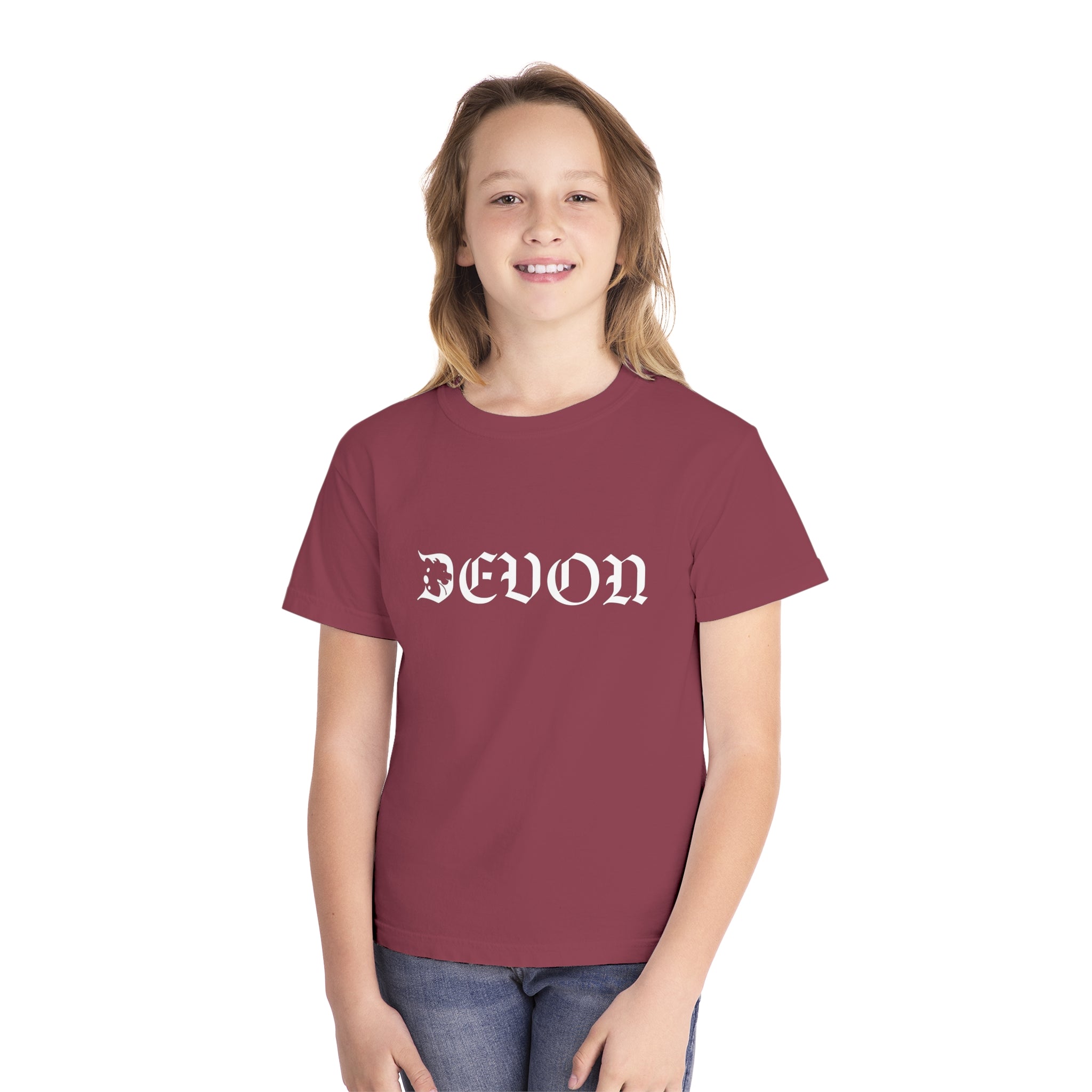 DE Oldstyle Sparky Youth Midweight Tee (Available in 12 Colors)