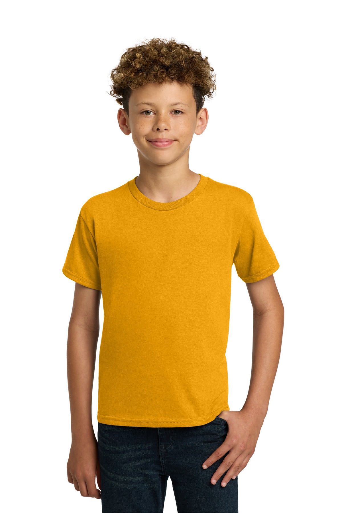 Gildan - Youth Heavy Cotton 100% Cotton T-Shirt. 5000B