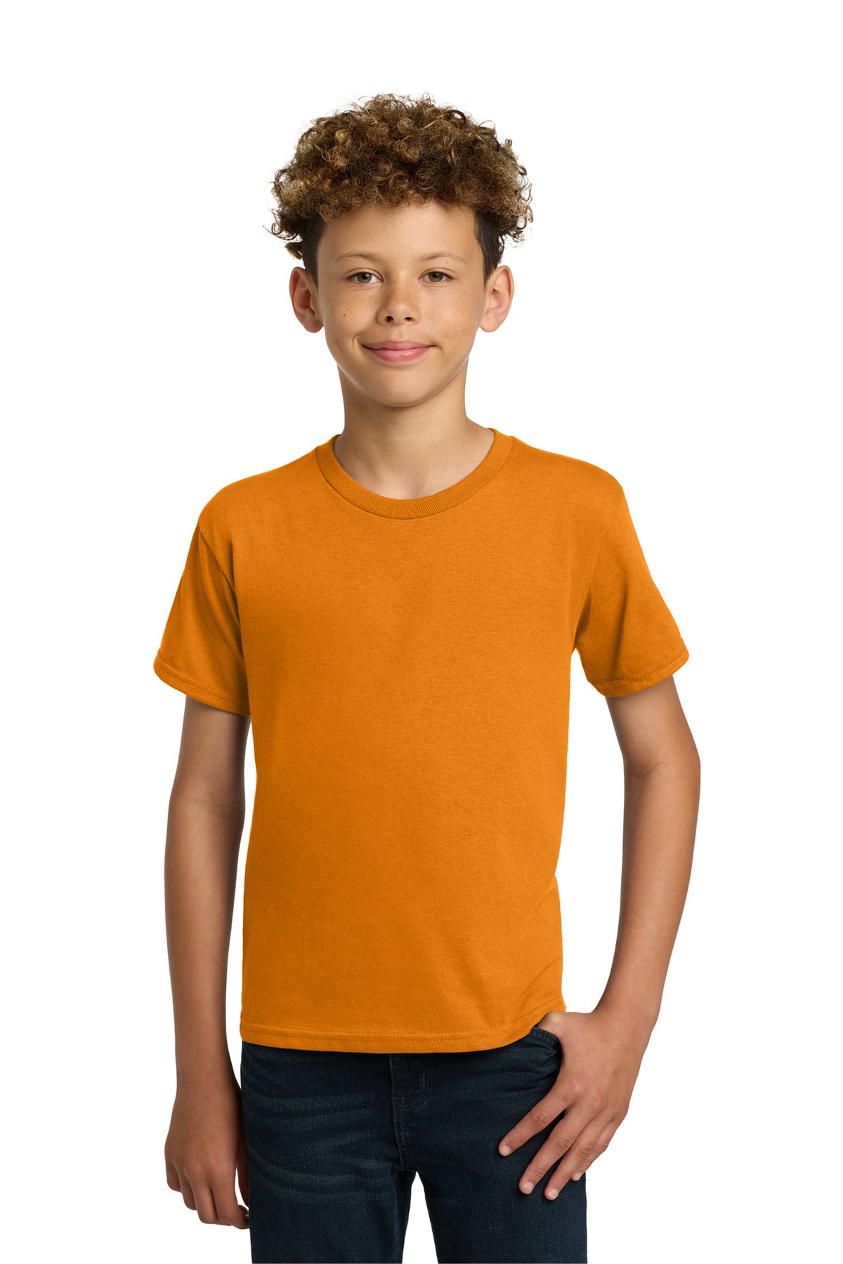 Gildan - Youth Heavy Cotton 100% Cotton T-Shirt. 5000B