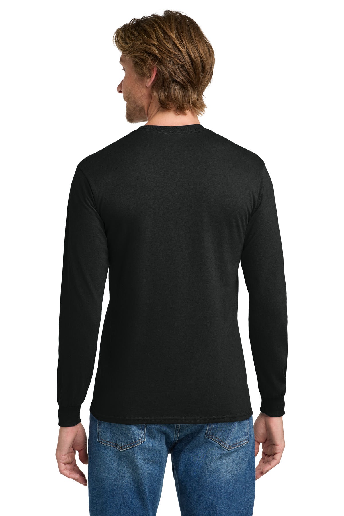 Gildan - Heavy Cotton 100% Cotton Long Sleeve T-Shirt. 5400