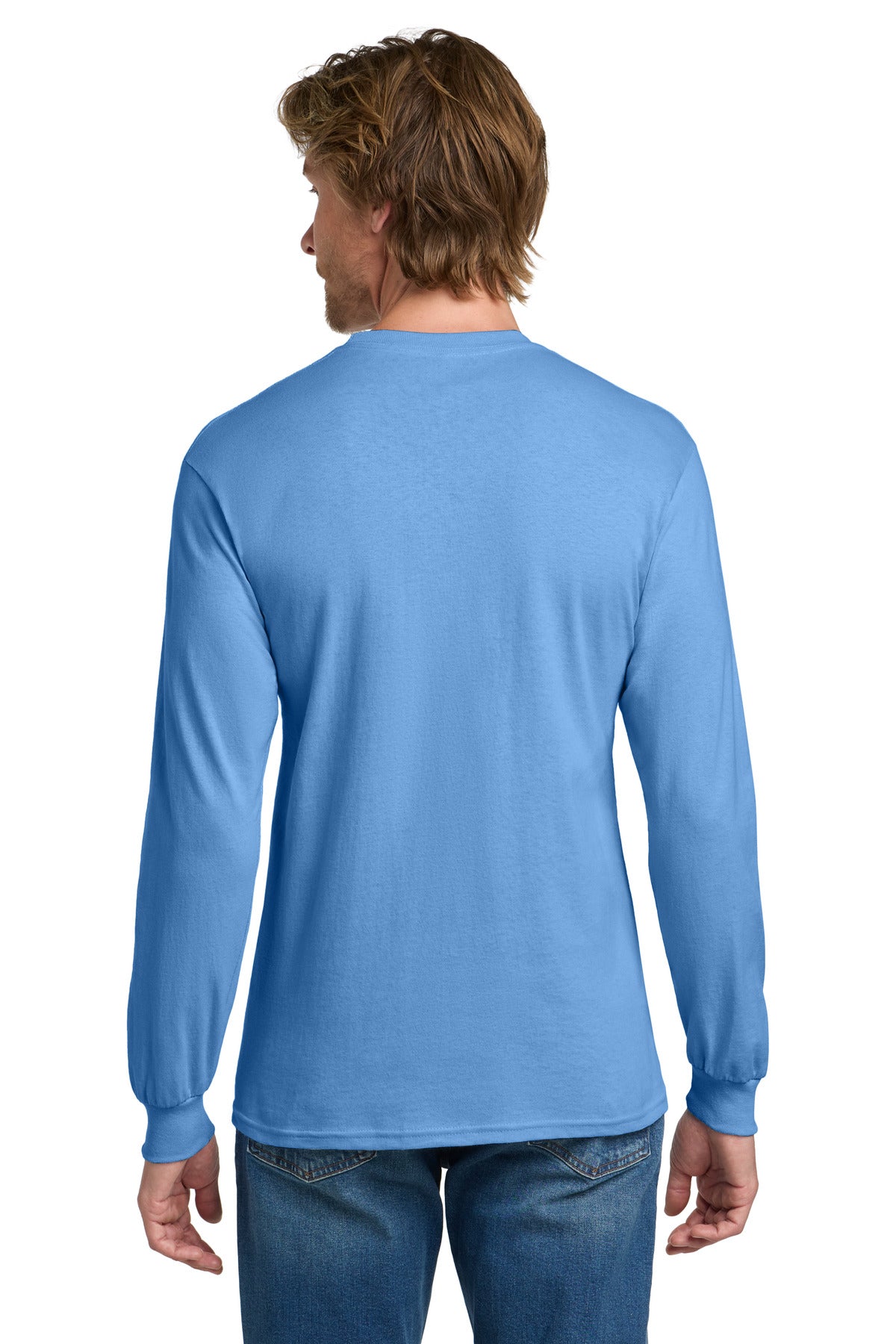 Gildan - Heavy Cotton 100% Cotton Long Sleeve T-Shirt. 5400