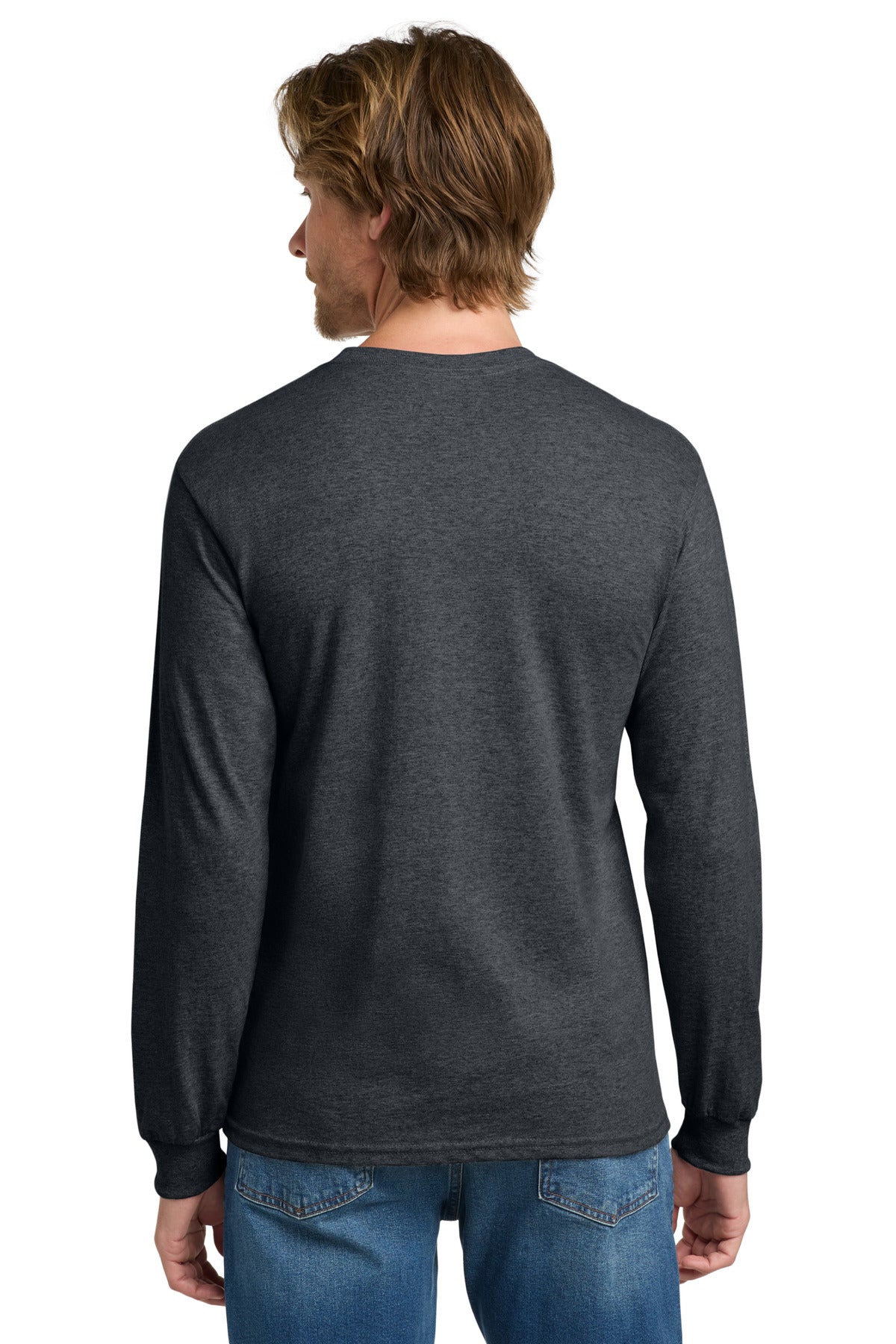 Gildan - Heavy Cotton 100% Cotton Long Sleeve T-Shirt. 5400