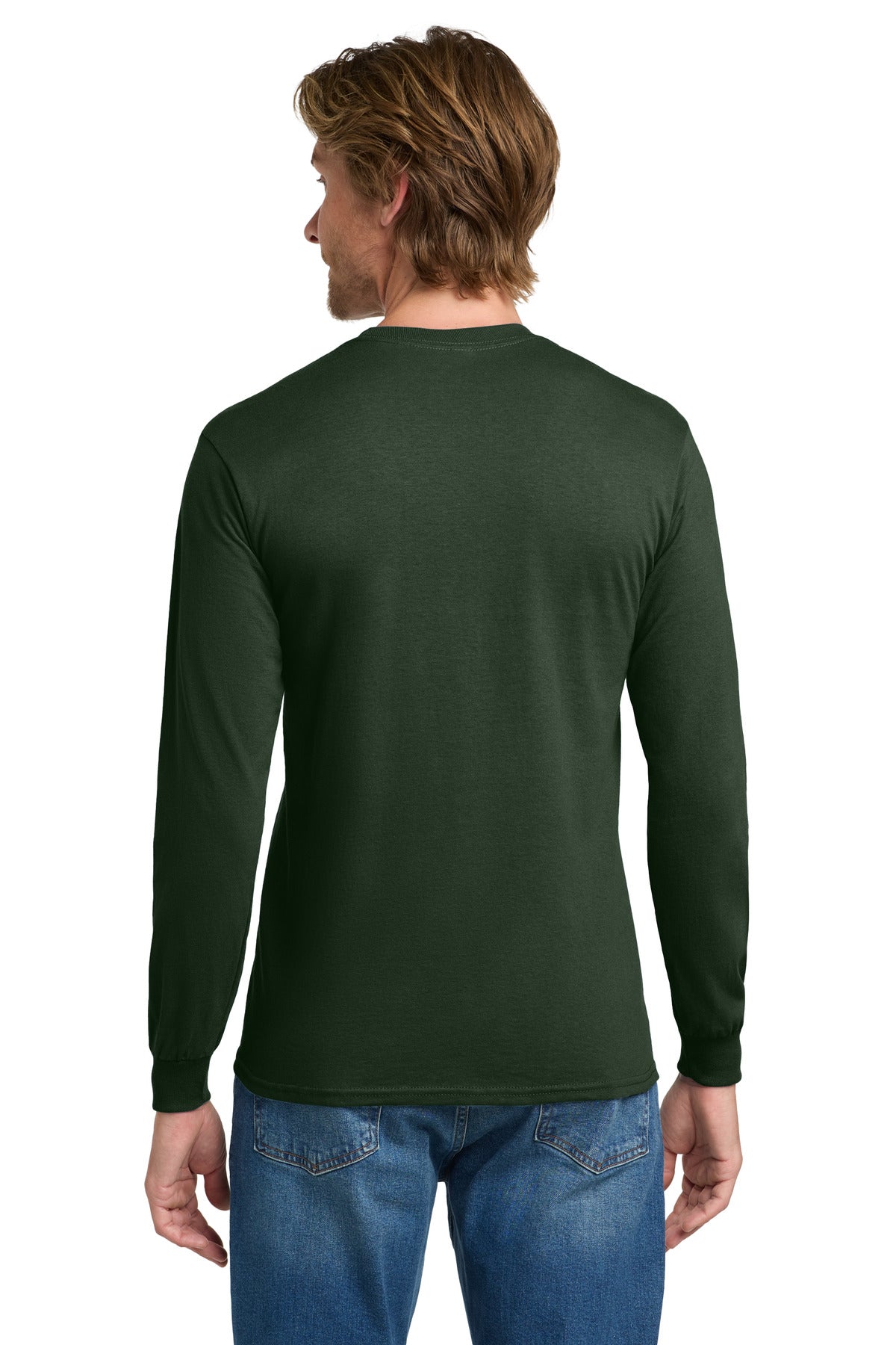 Gildan - Heavy Cotton 100% Cotton Long Sleeve T-Shirt. 5400