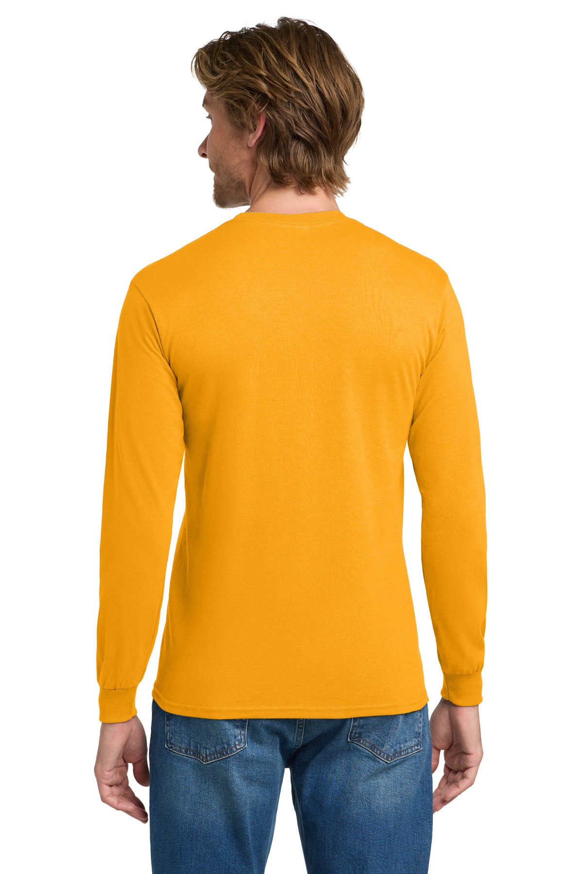 Gildan - Heavy Cotton 100% Cotton Long Sleeve T-Shirt. 5400