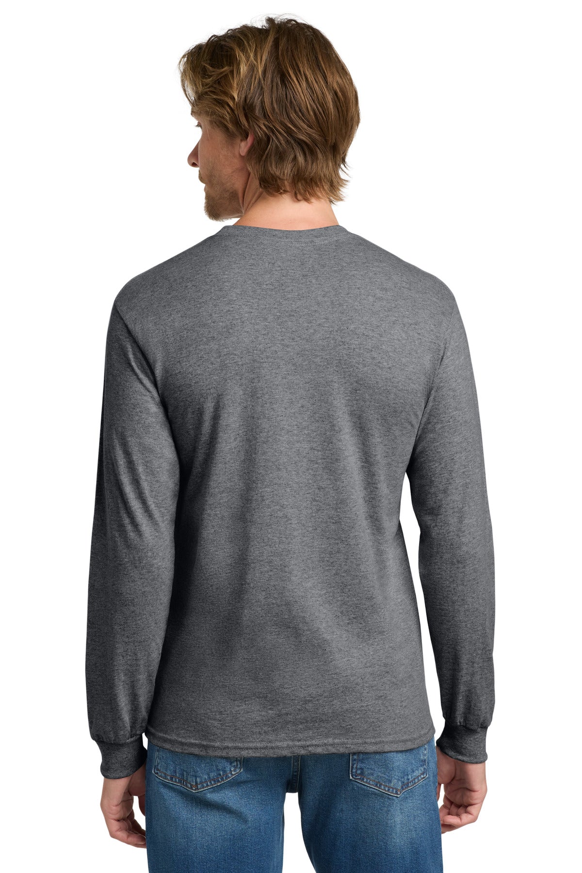 Gildan - Heavy Cotton 100% Cotton Long Sleeve T-Shirt. 5400