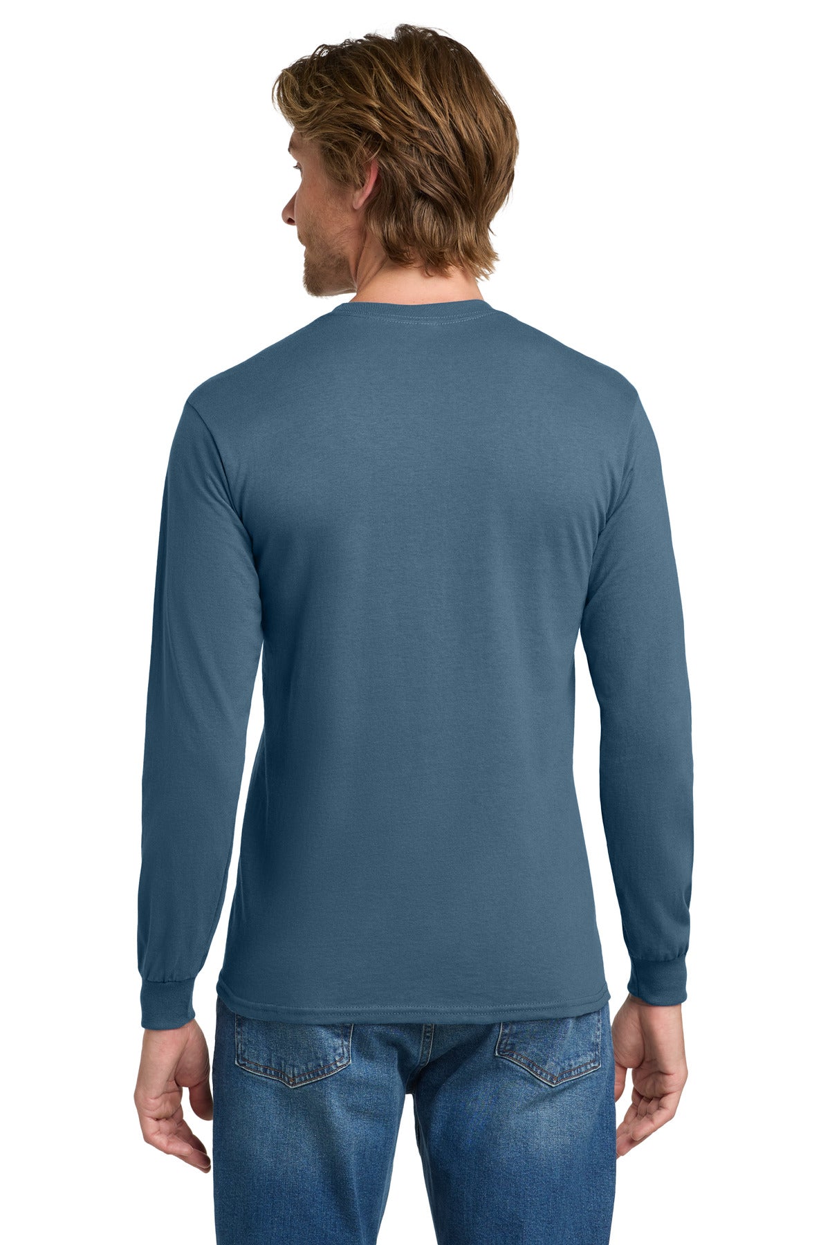 Gildan - Heavy Cotton 100% Cotton Long Sleeve T-Shirt. 5400