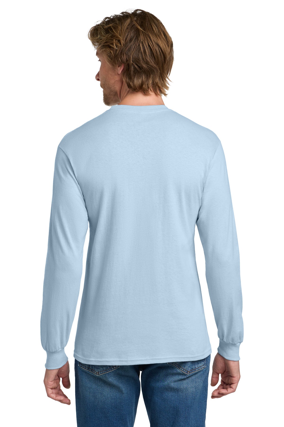 Gildan - Heavy Cotton 100% Cotton Long Sleeve T-Shirt. 5400