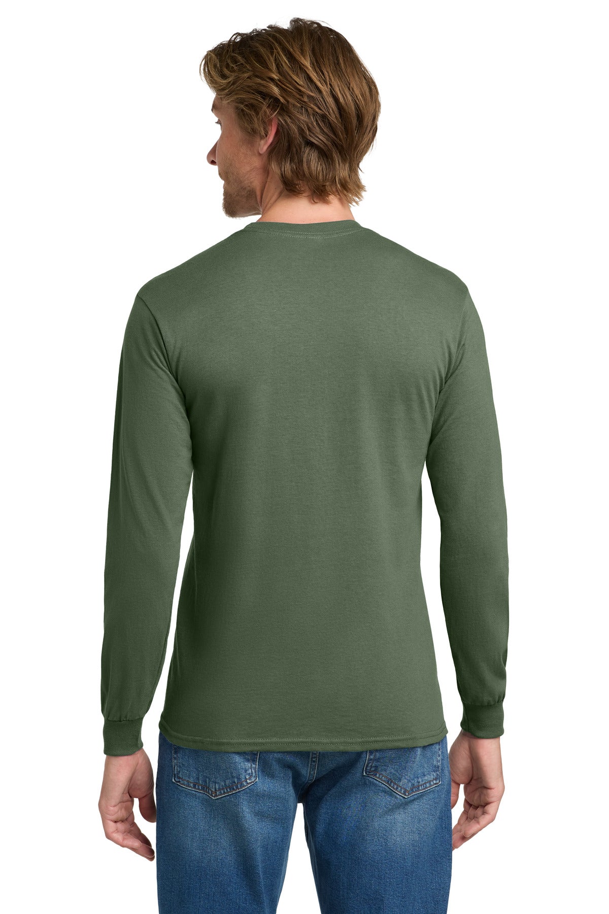 Gildan - Heavy Cotton 100% Cotton Long Sleeve T-Shirt. 5400
