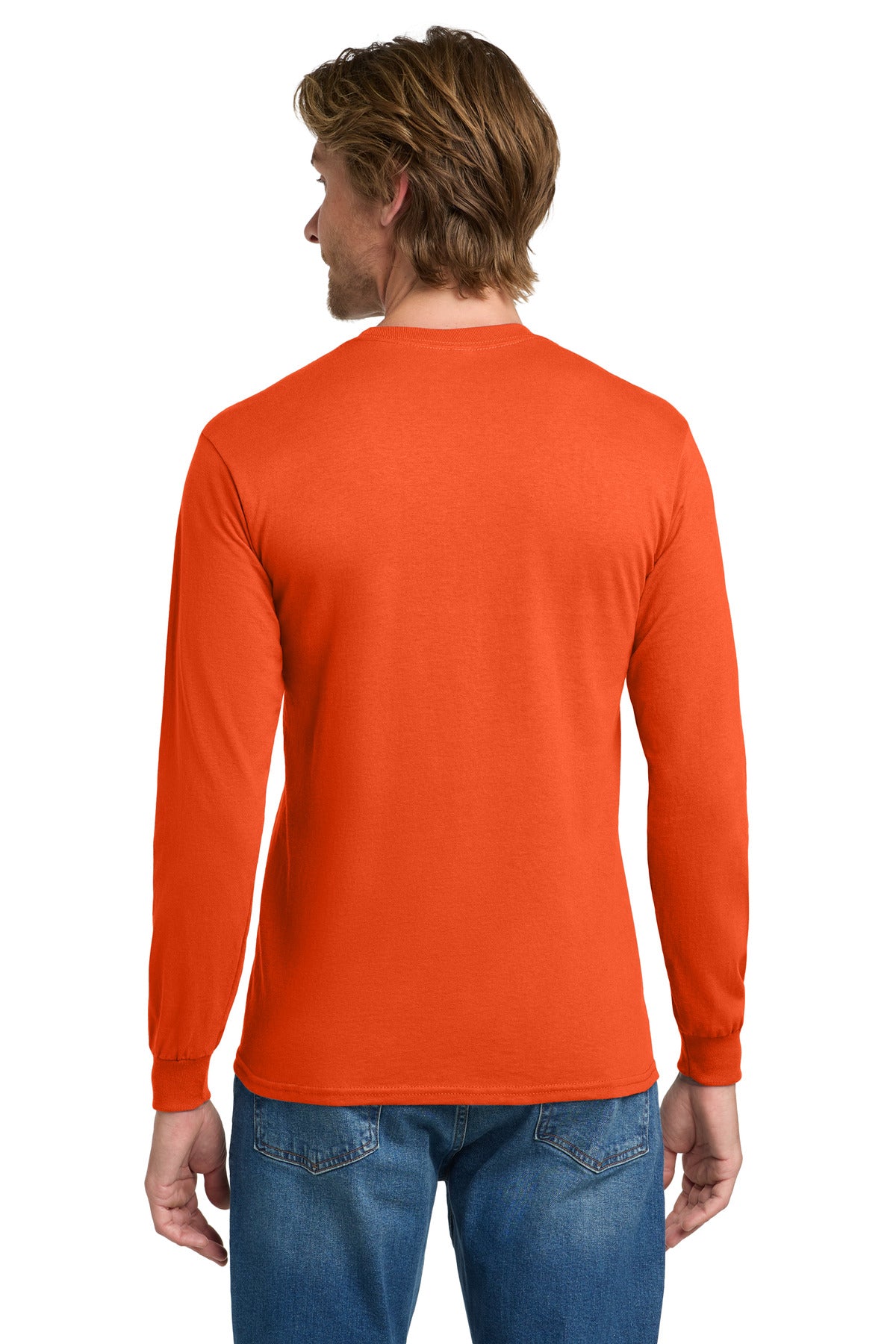 Gildan - Heavy Cotton 100% Cotton Long Sleeve T-Shirt. 5400