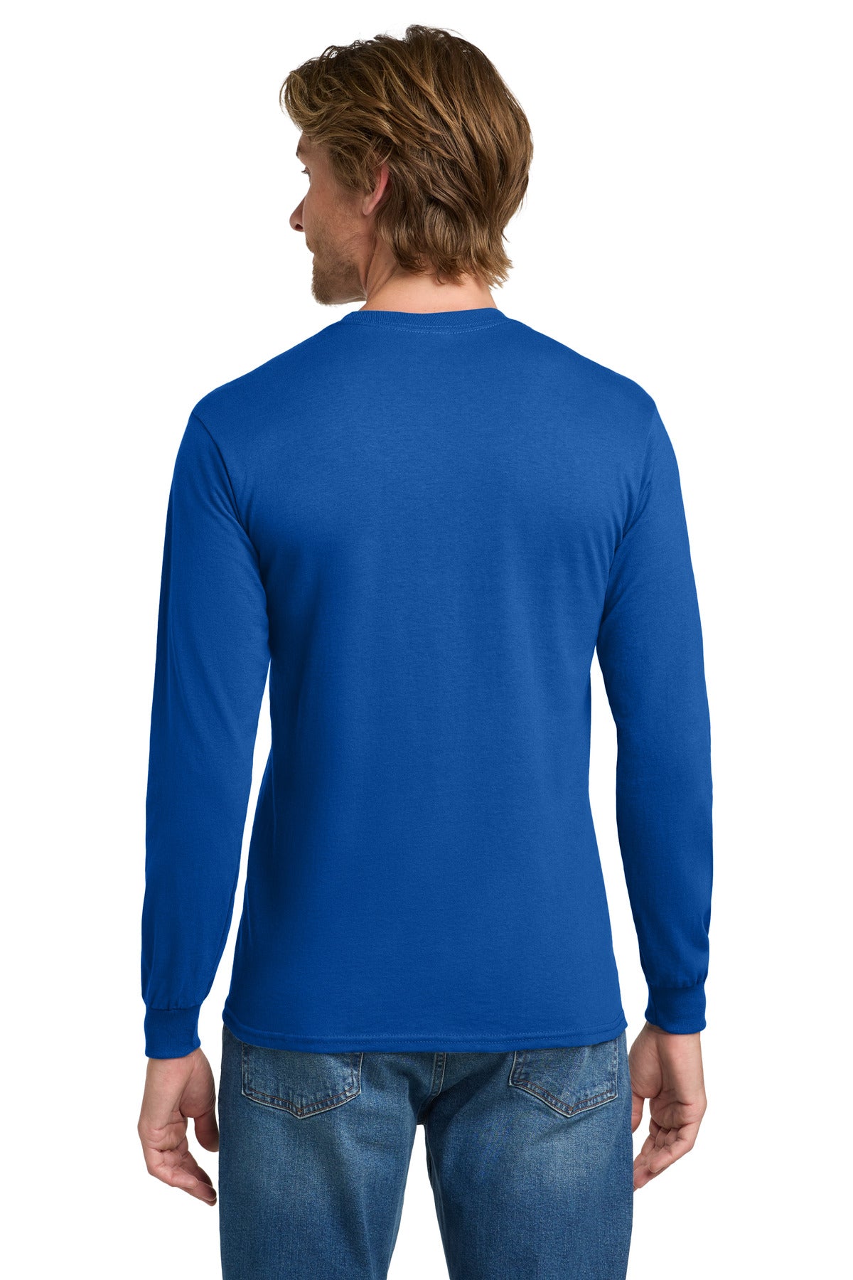 Gildan - Heavy Cotton 100% Cotton Long Sleeve T-Shirt. 5400