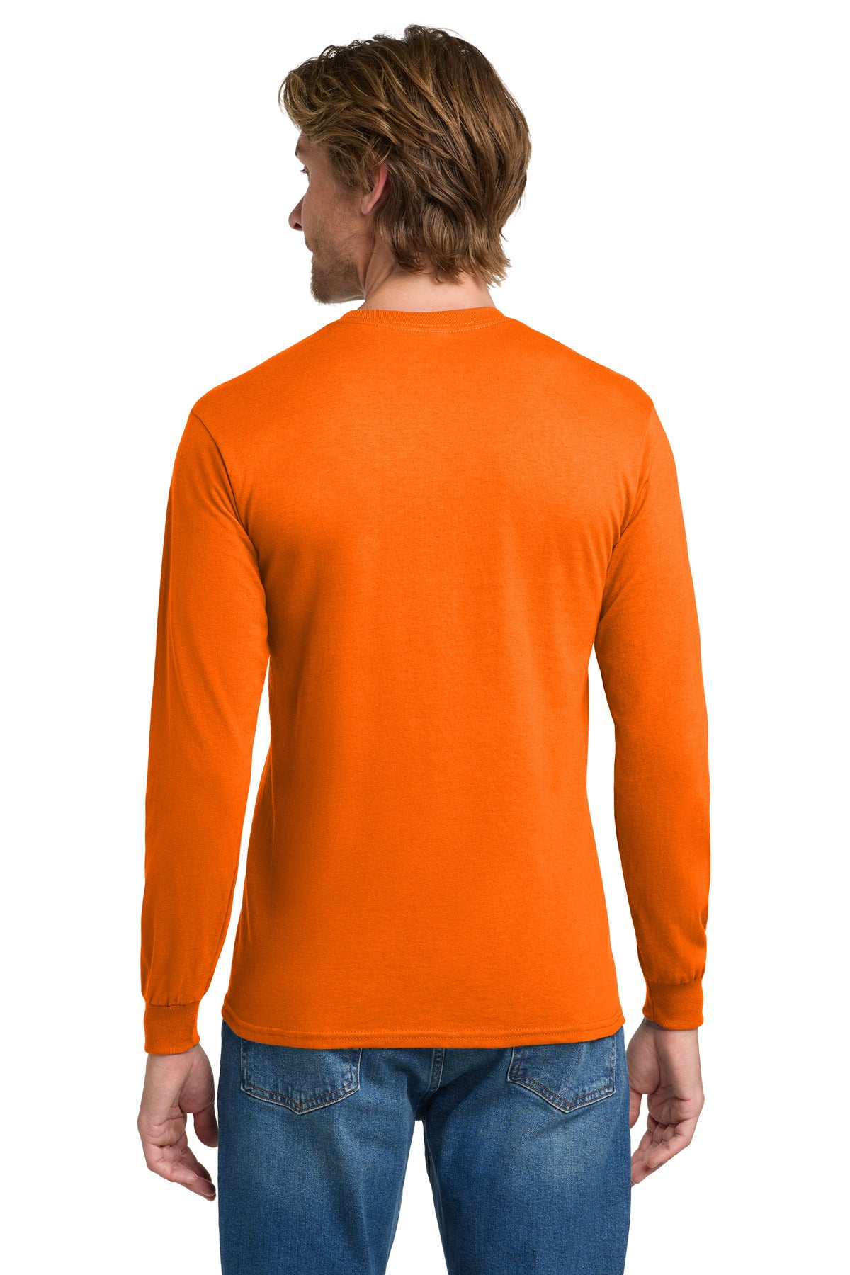 Gildan - Heavy Cotton 100% Cotton Long Sleeve T-Shirt. 5400