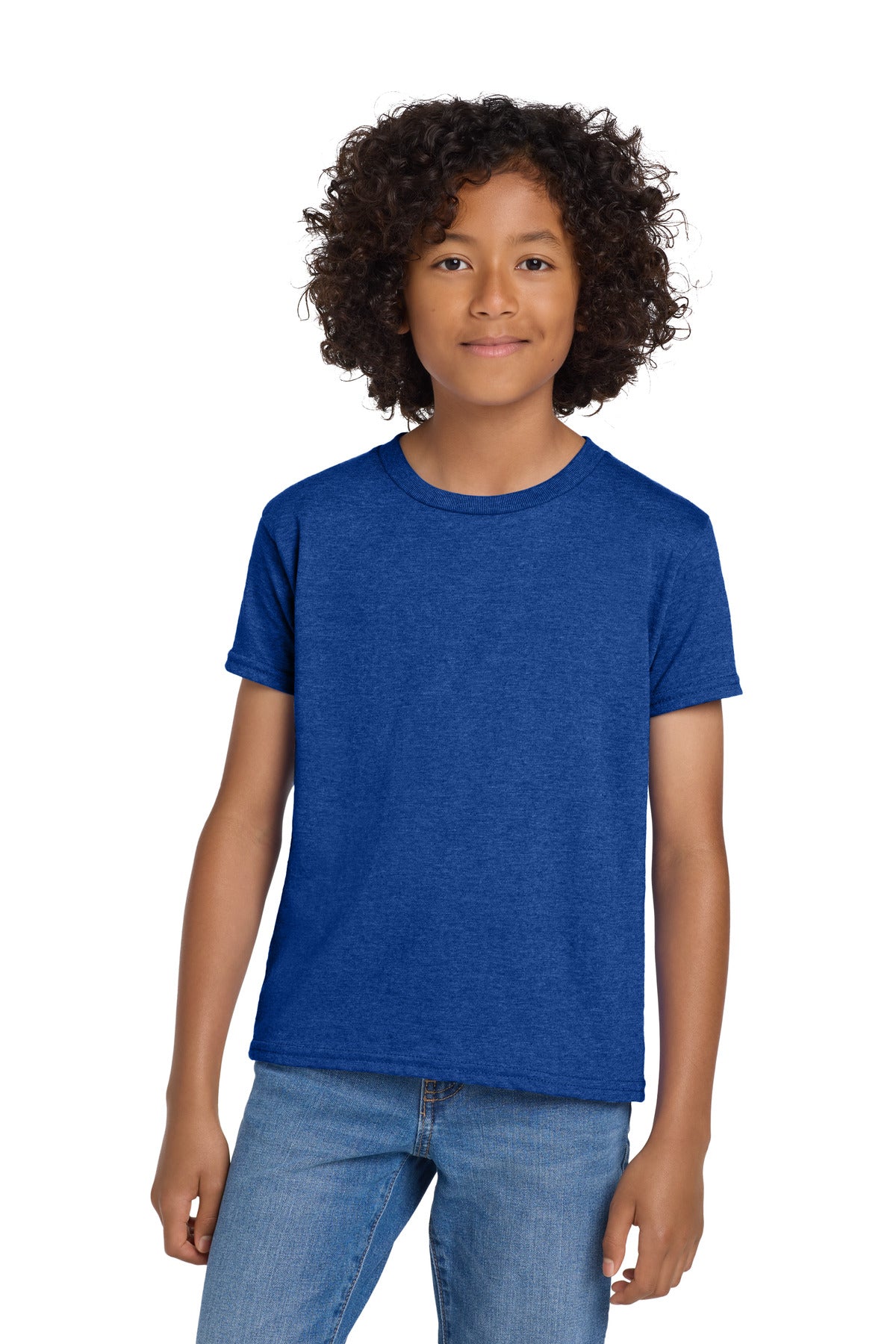 Gildan Youth DryBlend 50 Cotton/50 Poly T-Shirt. 8000B