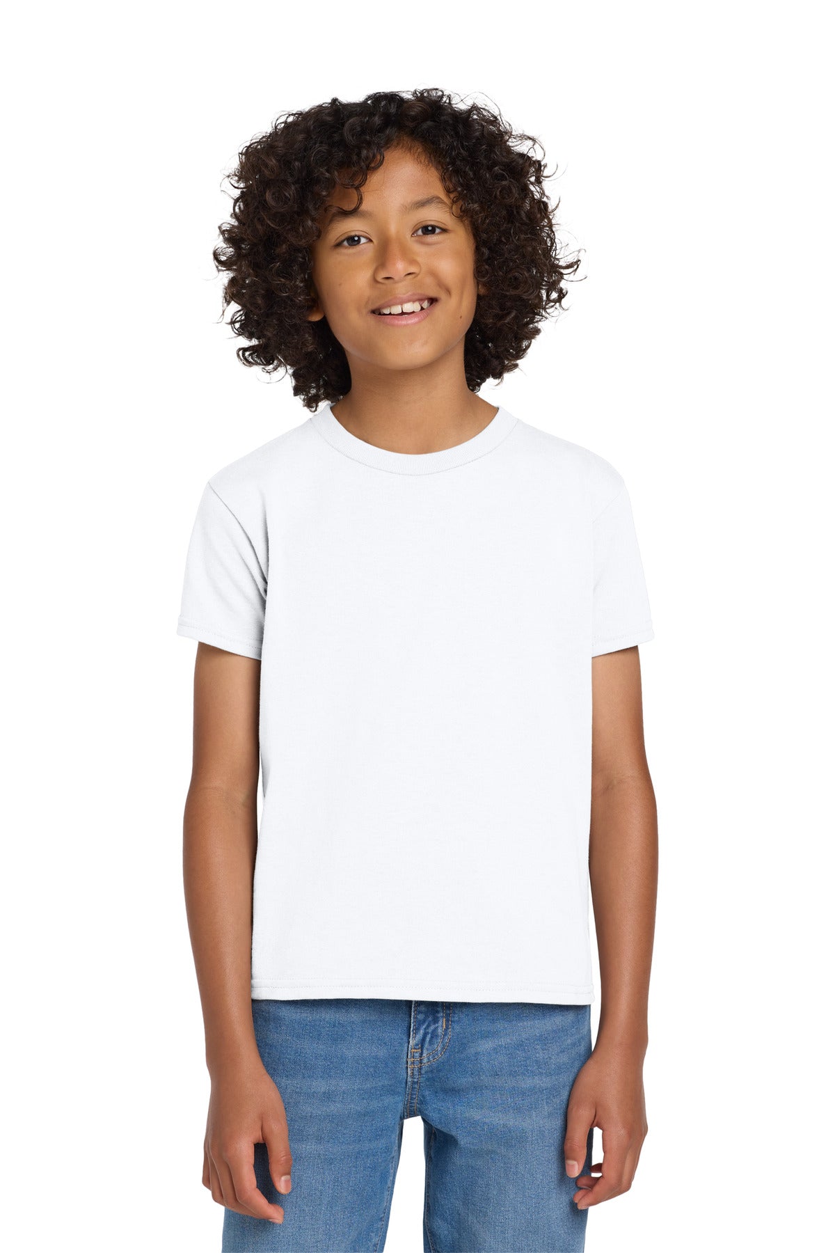 Gildan Youth DryBlend 50 Cotton/50 Poly T-Shirt. 8000B