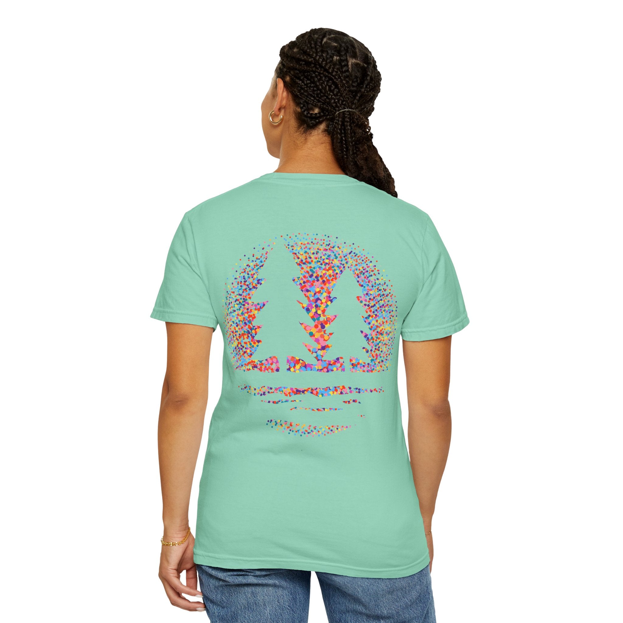 TC Adult Confetti front/back print (Available in 12 Colors)