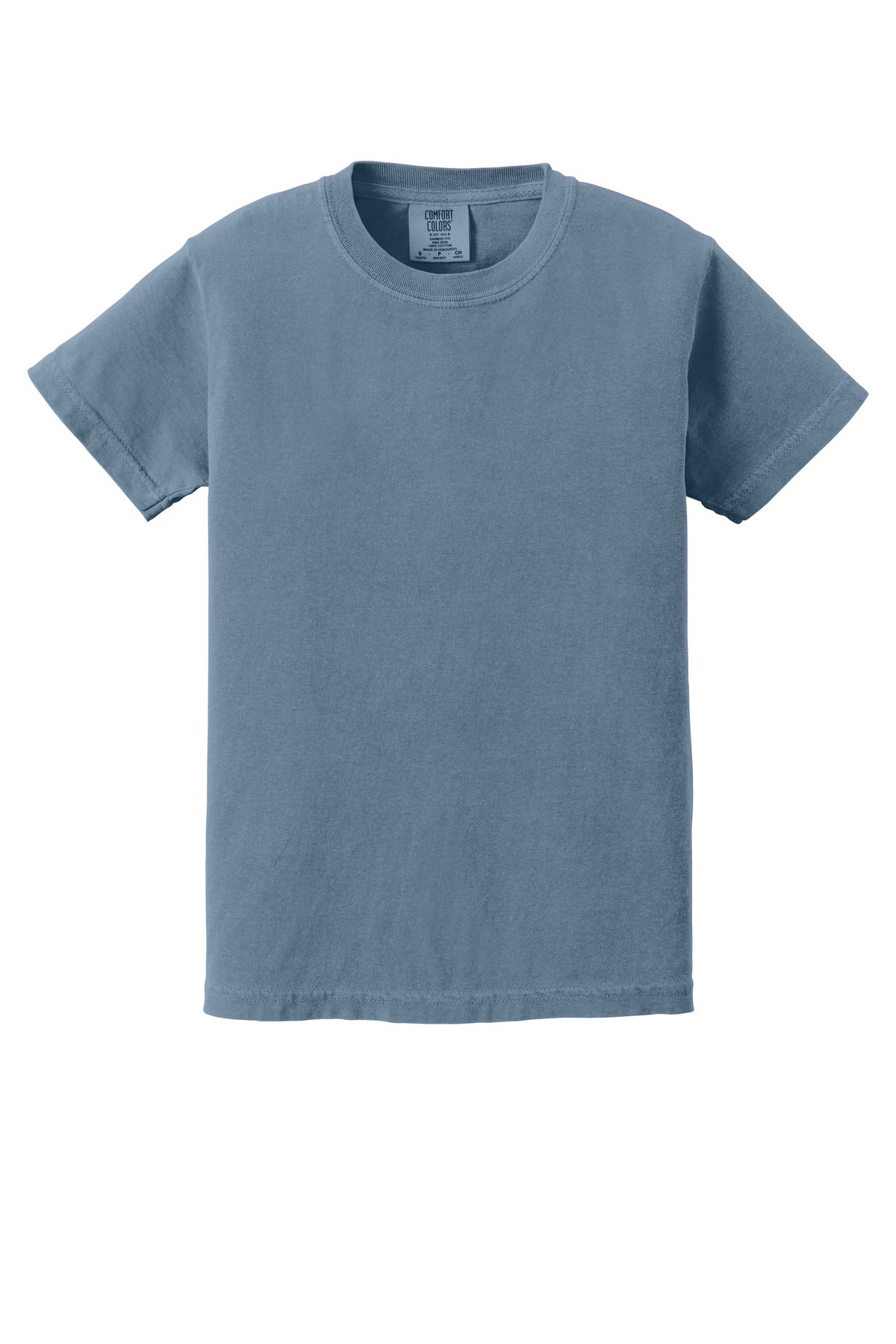 COMFORT COLORS Youth Heavyweight Ring Spun Tee. 9018