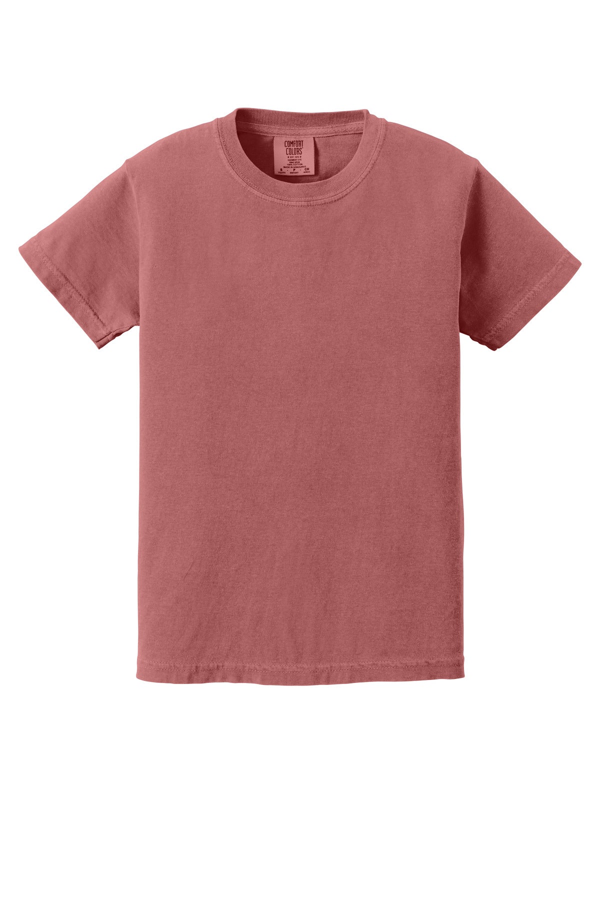 COMFORT COLORS Youth Heavyweight Ring Spun Tee. 9018