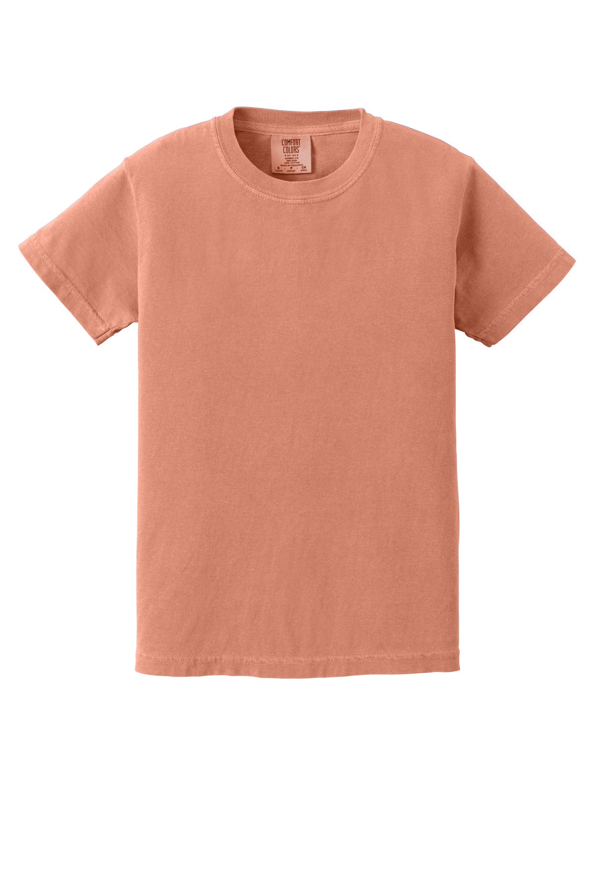 COMFORT COLORS Youth Heavyweight Ring Spun Tee. 9018