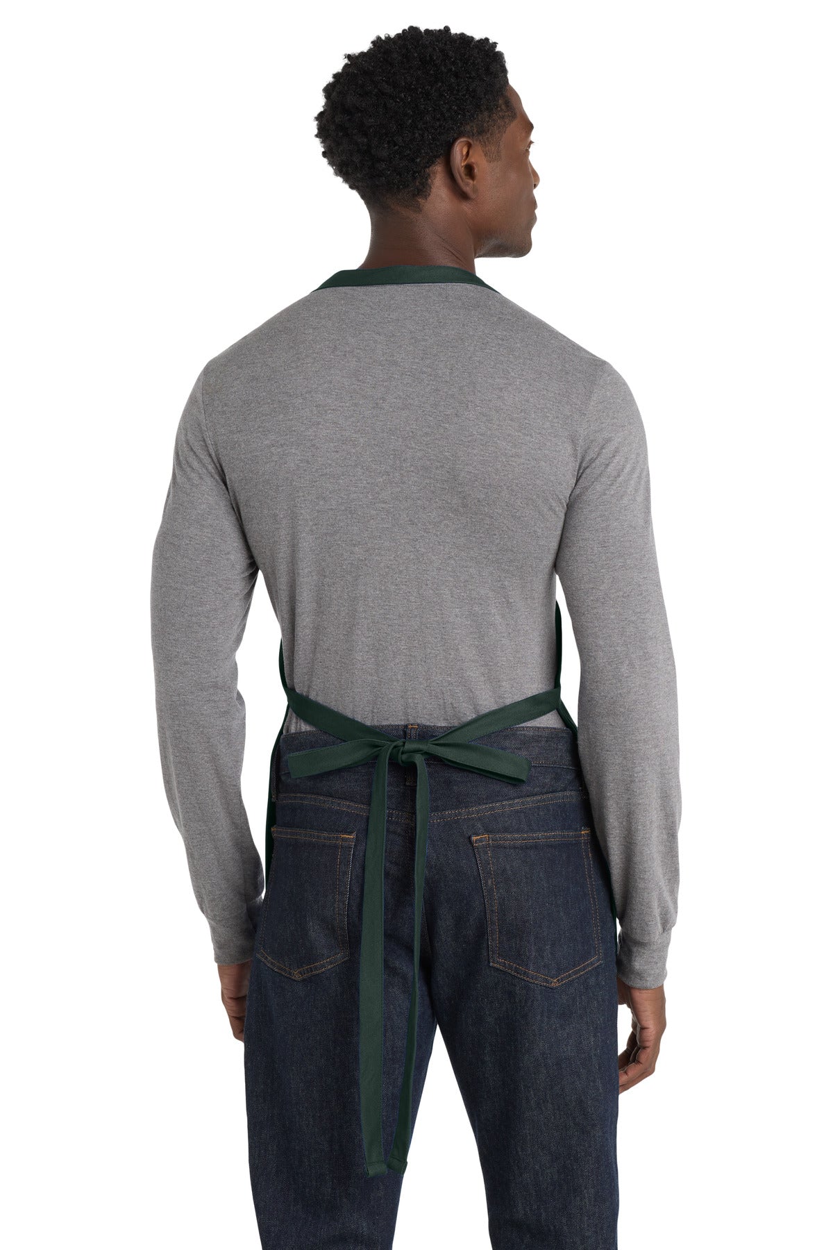 Port Authority Medium-Length Apron with Pouch Pockets. A510