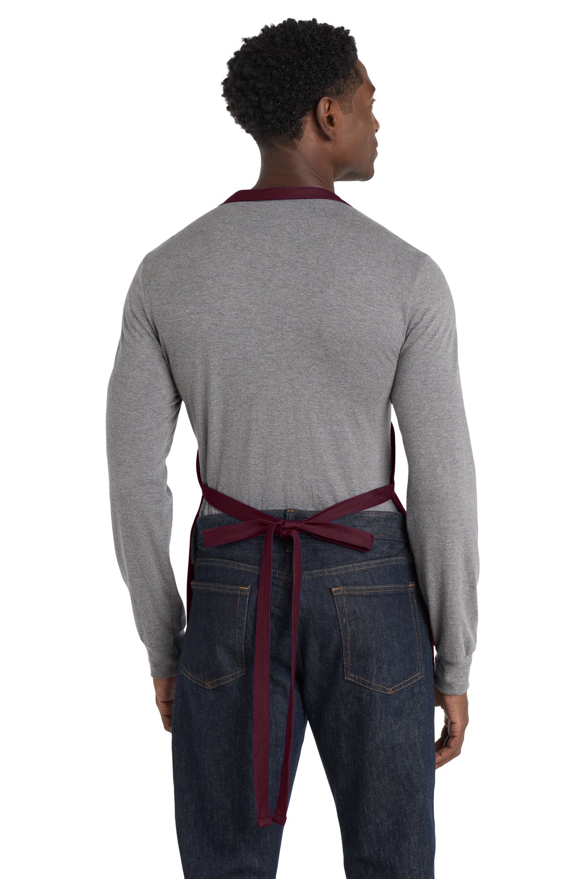 Port Authority Medium-Length Apron with Pouch Pockets. A510