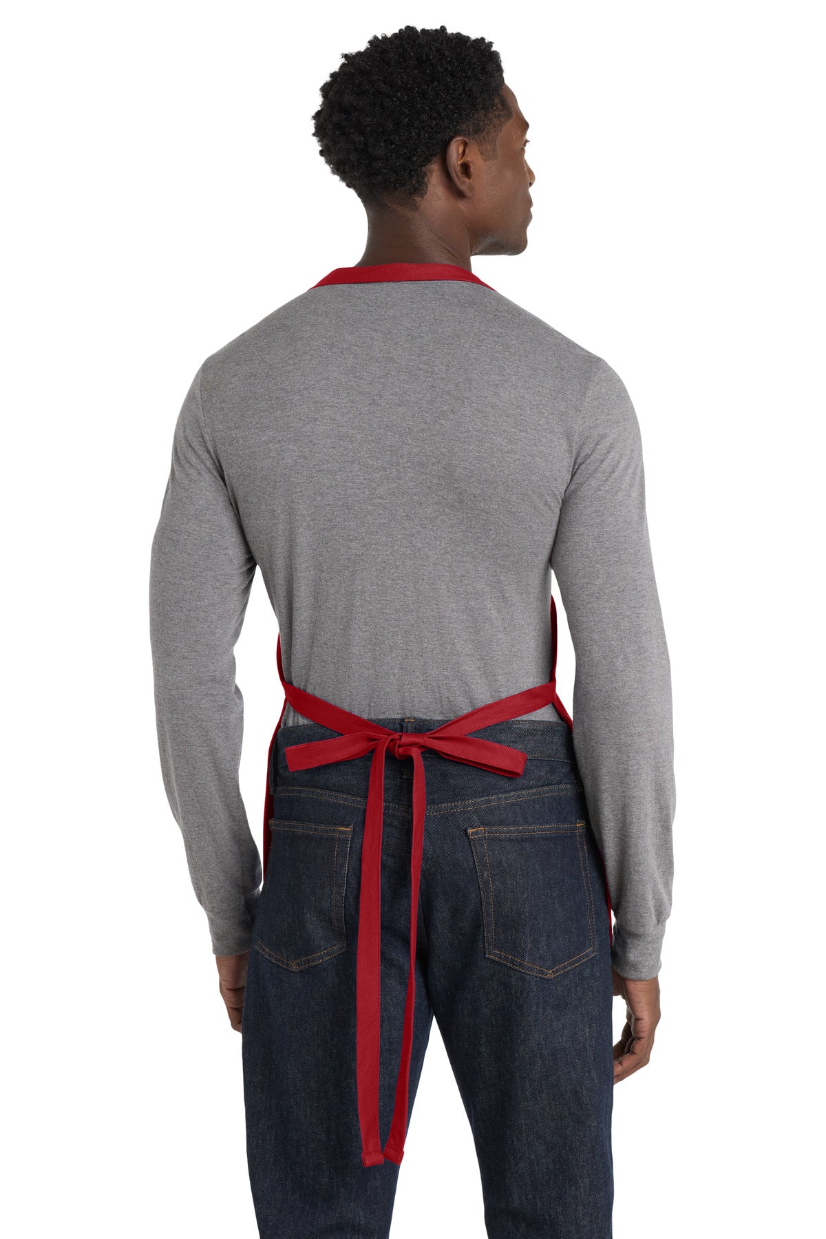 Port Authority Medium-Length Apron with Pouch Pockets. A510
