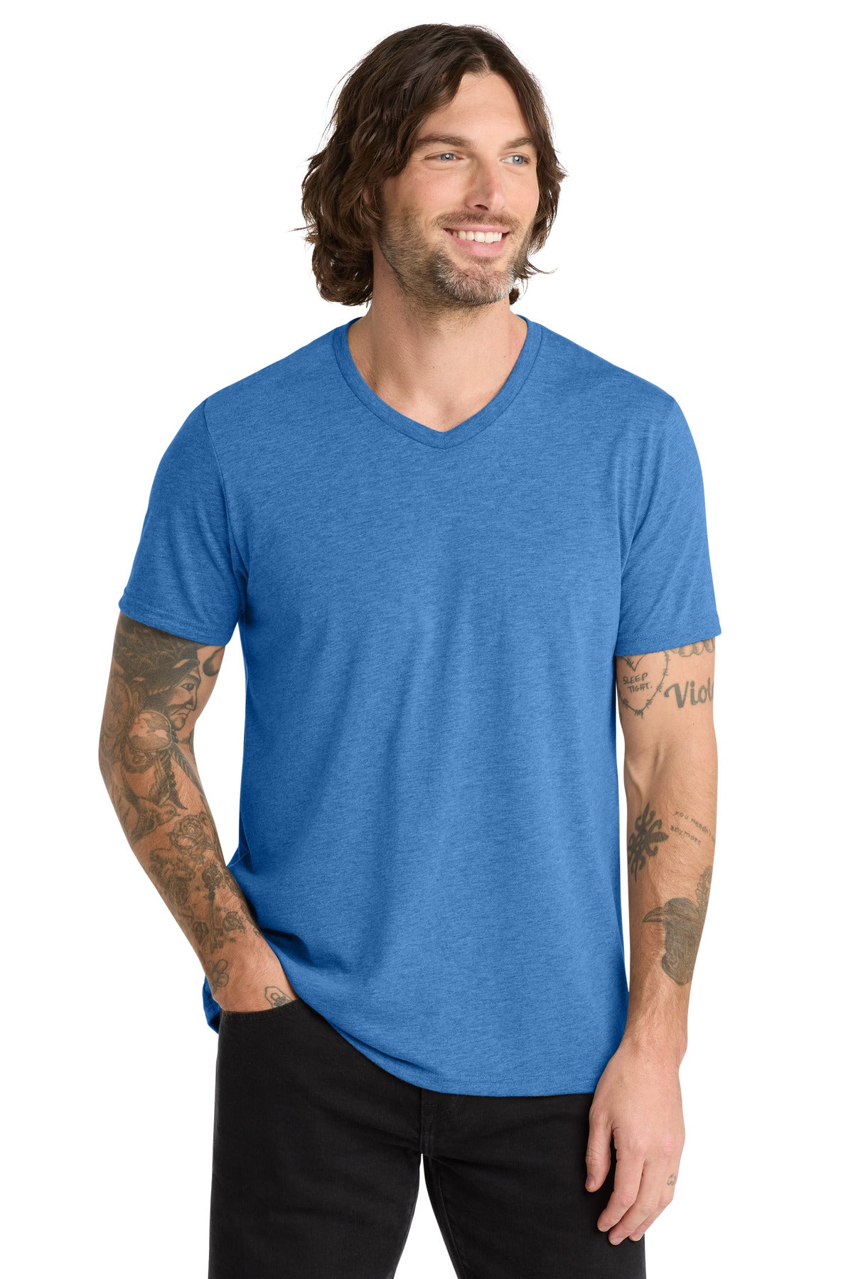 Allmade Unisex Tri-Blend V-Neck Tee AL2014
