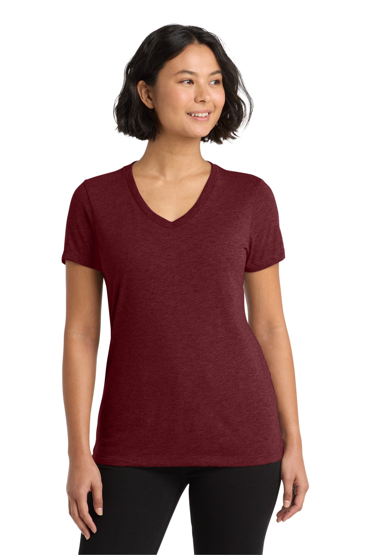 Allmade Women's Tri-Blend V-Neck Tee AL2018