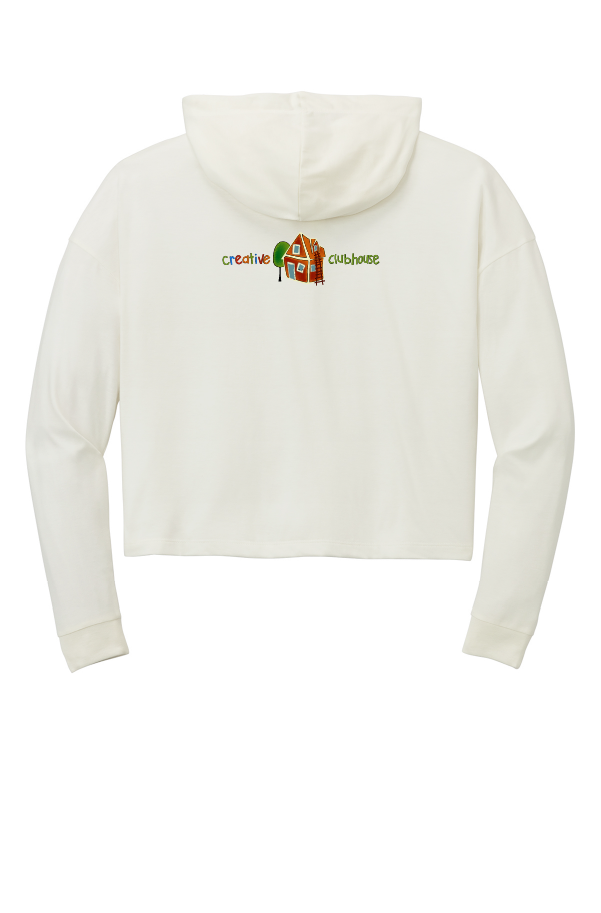 CC District® Women’s Perfect Tri® Midi Long Sleeve Hoodie (wrist and back prints)
