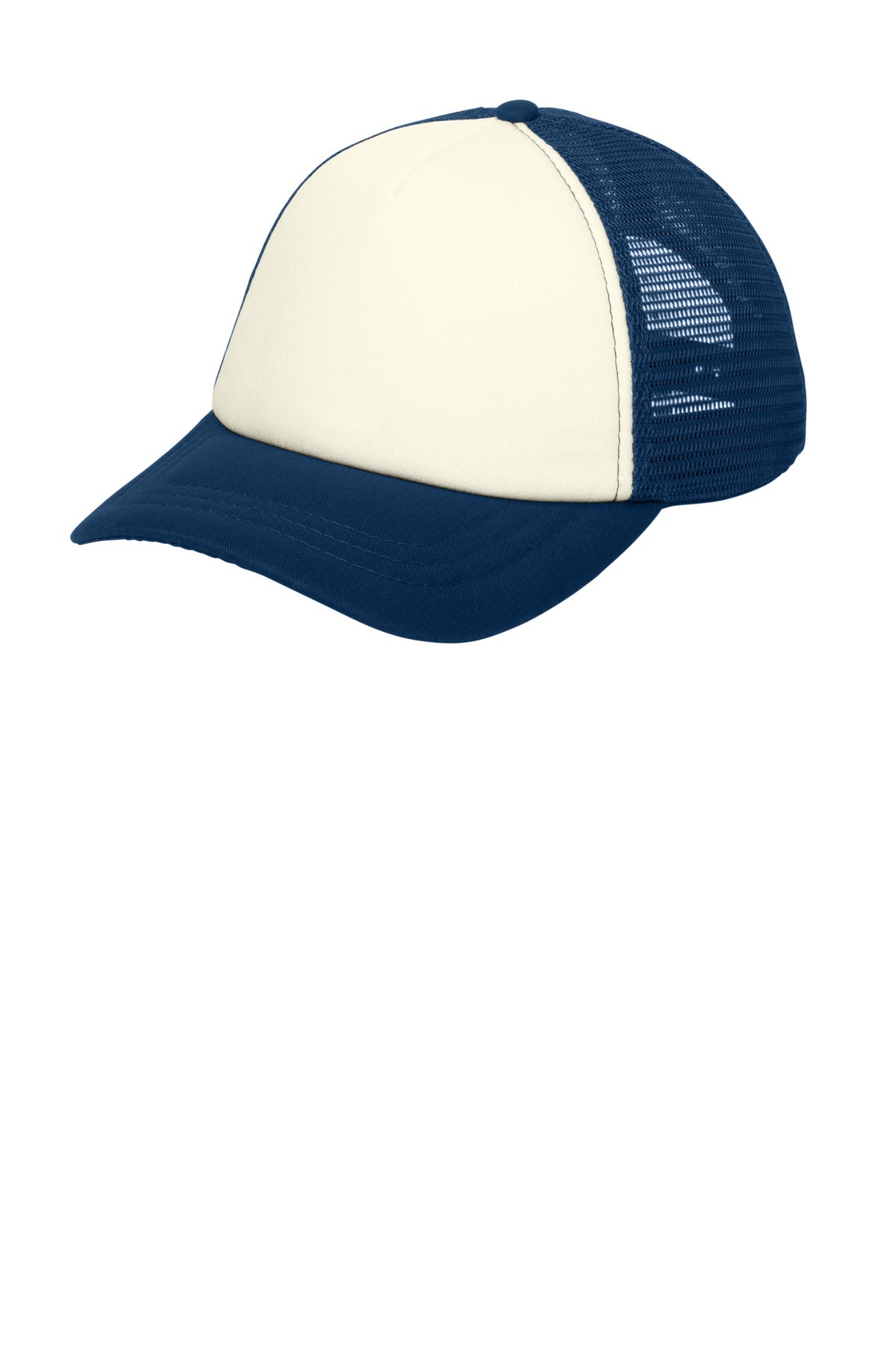 Port Authority 5-Panel Twill Foam Trucker Cap. C936