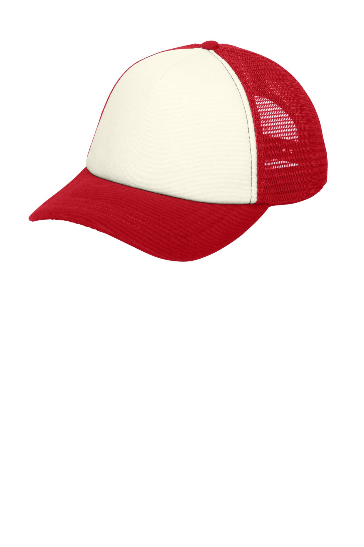 Port Authority 5-Panel Twill Foam Trucker Cap. C936