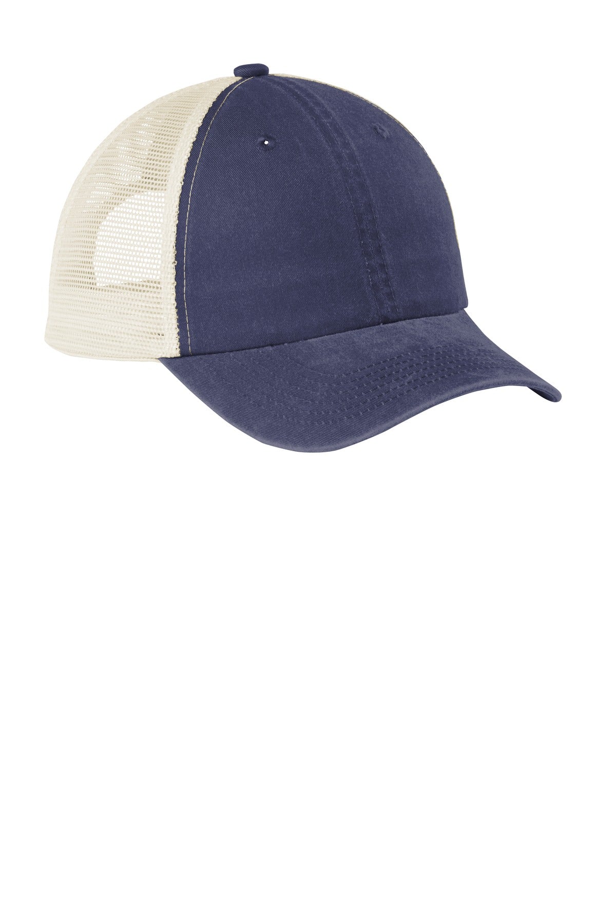 Port Authority Beach Wash Mesh Back Cap. C943