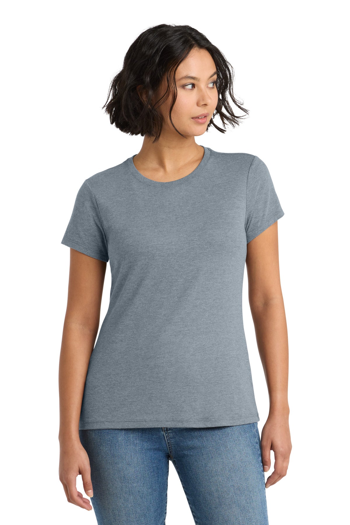 District Women's Perfect Tri Tee. DM130L