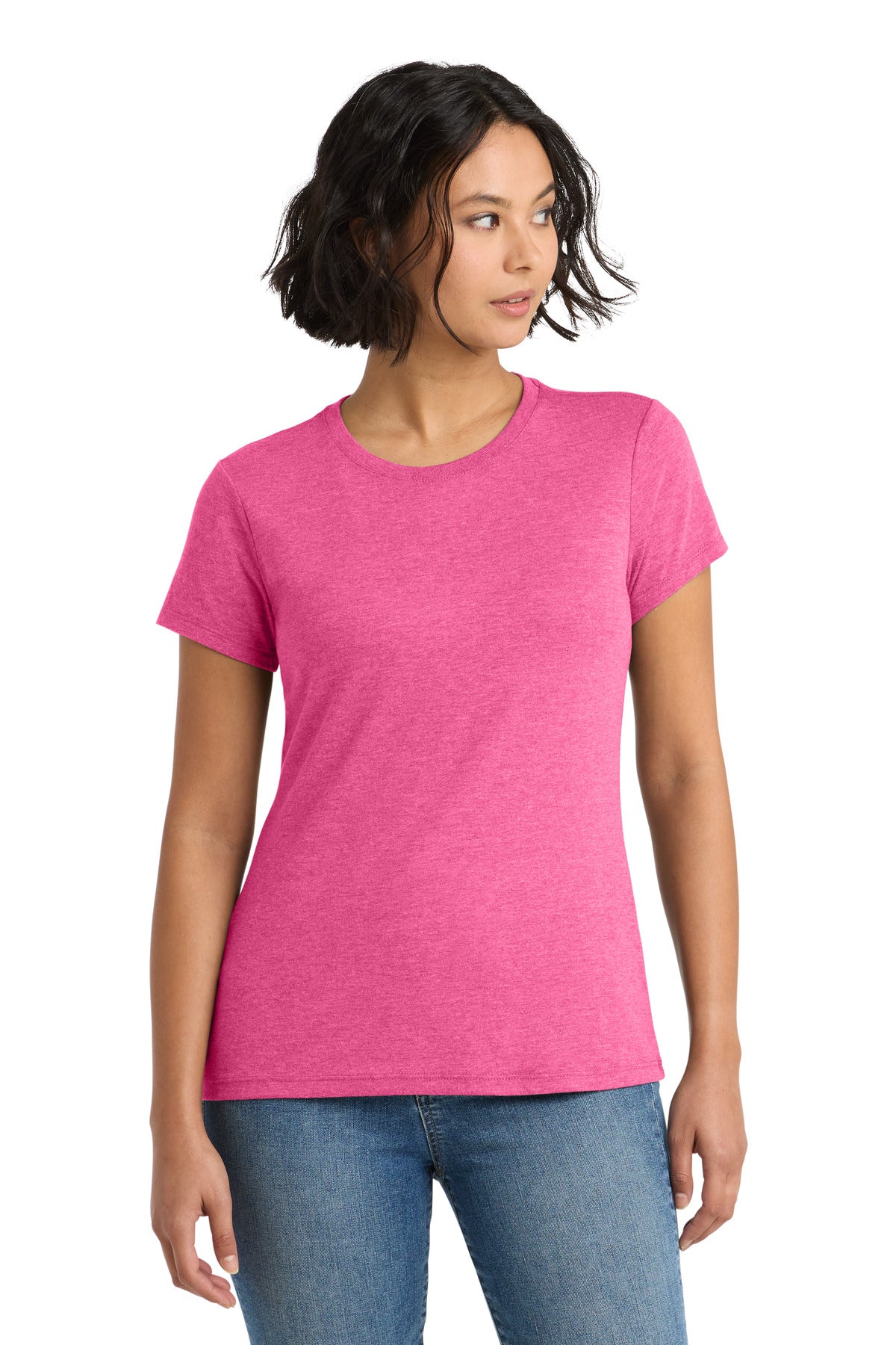 District Women's Perfect Tri Tee. DM130L