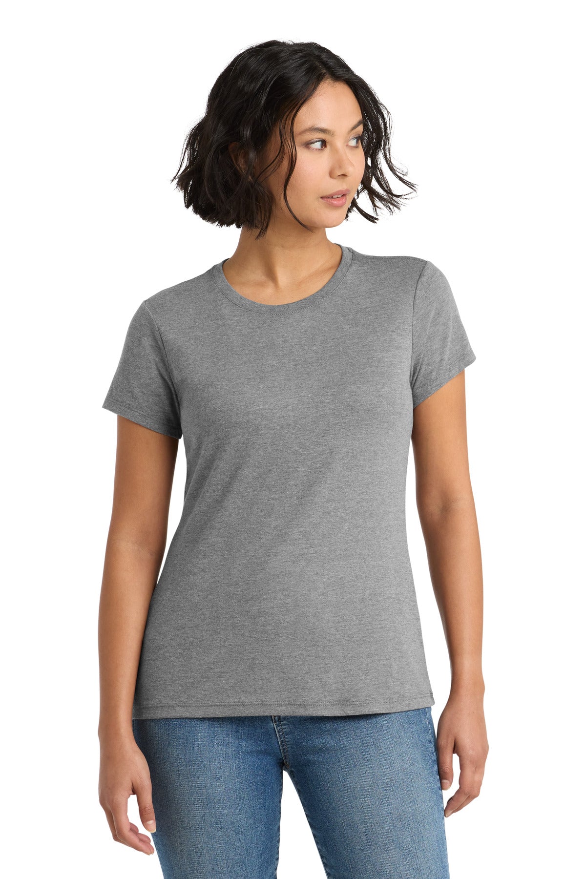 District Women's Perfect Tri Tee. DM130L