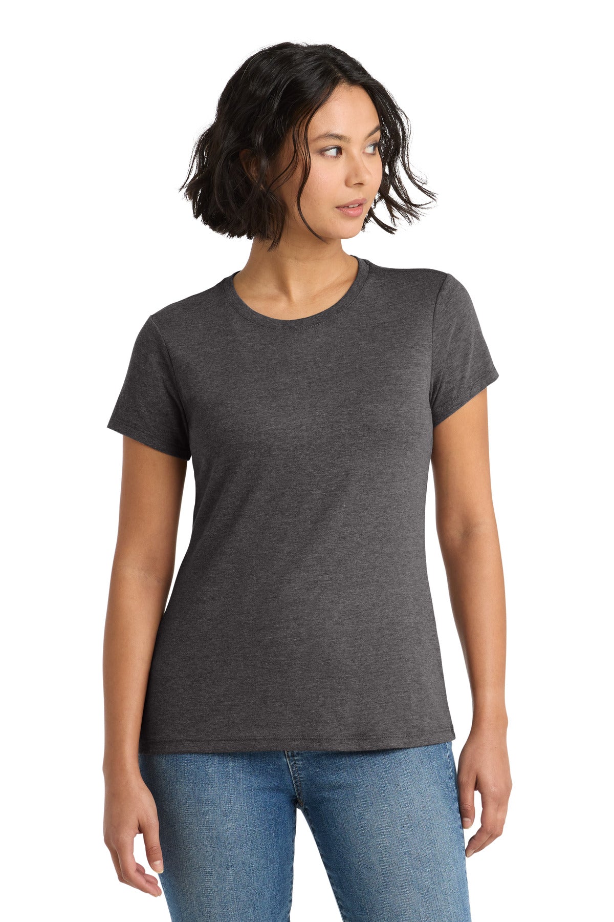 District Women's Perfect Tri Tee. DM130L