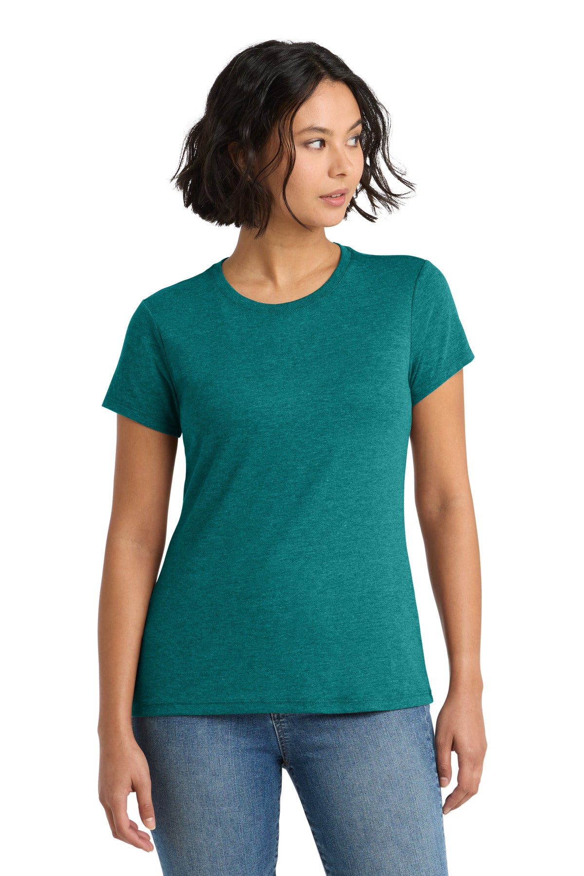 District Women's Perfect Tri Tee. DM130L