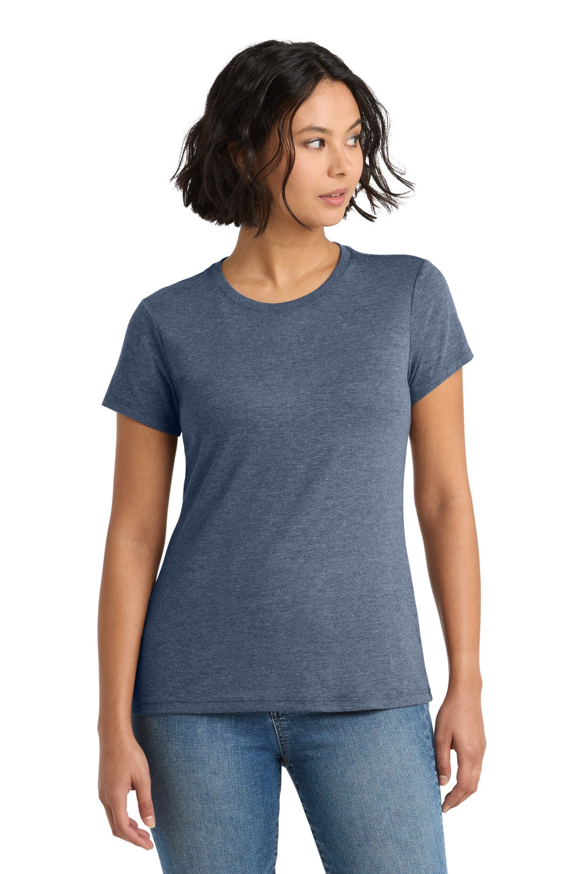 District Women's Perfect Tri Tee. DM130L