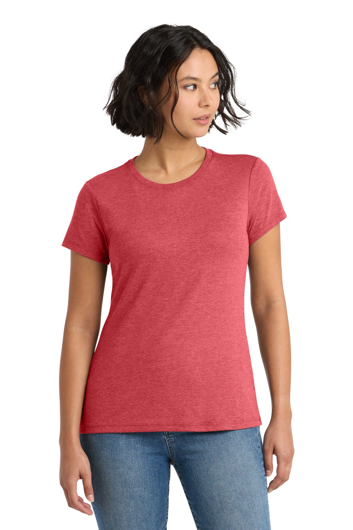 District Women's Perfect Tri Tee. DM130L