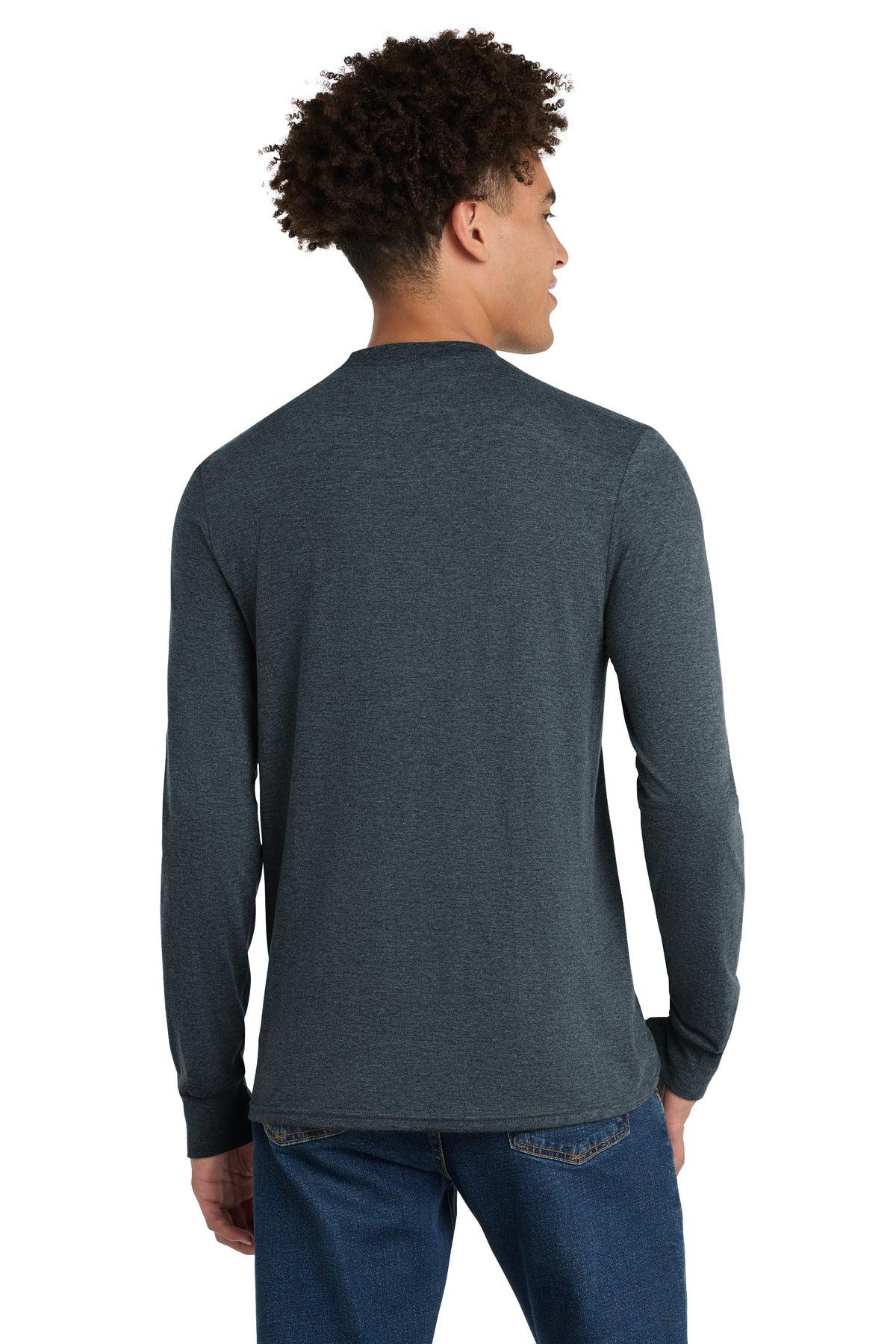 District Perfect Tri Long Sleeve Tee . DM132