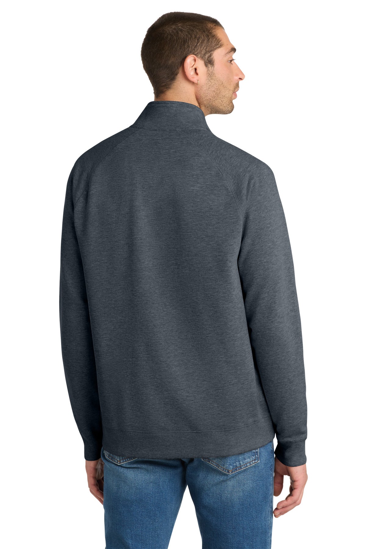 District Lightweight Fleece 1/4-Zip. DM392