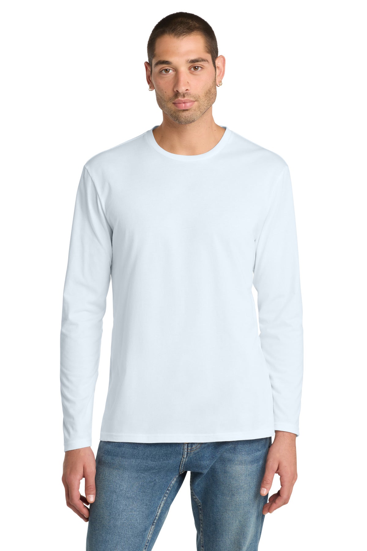 District Perfect Weight Long Sleeve Tee. DT105
