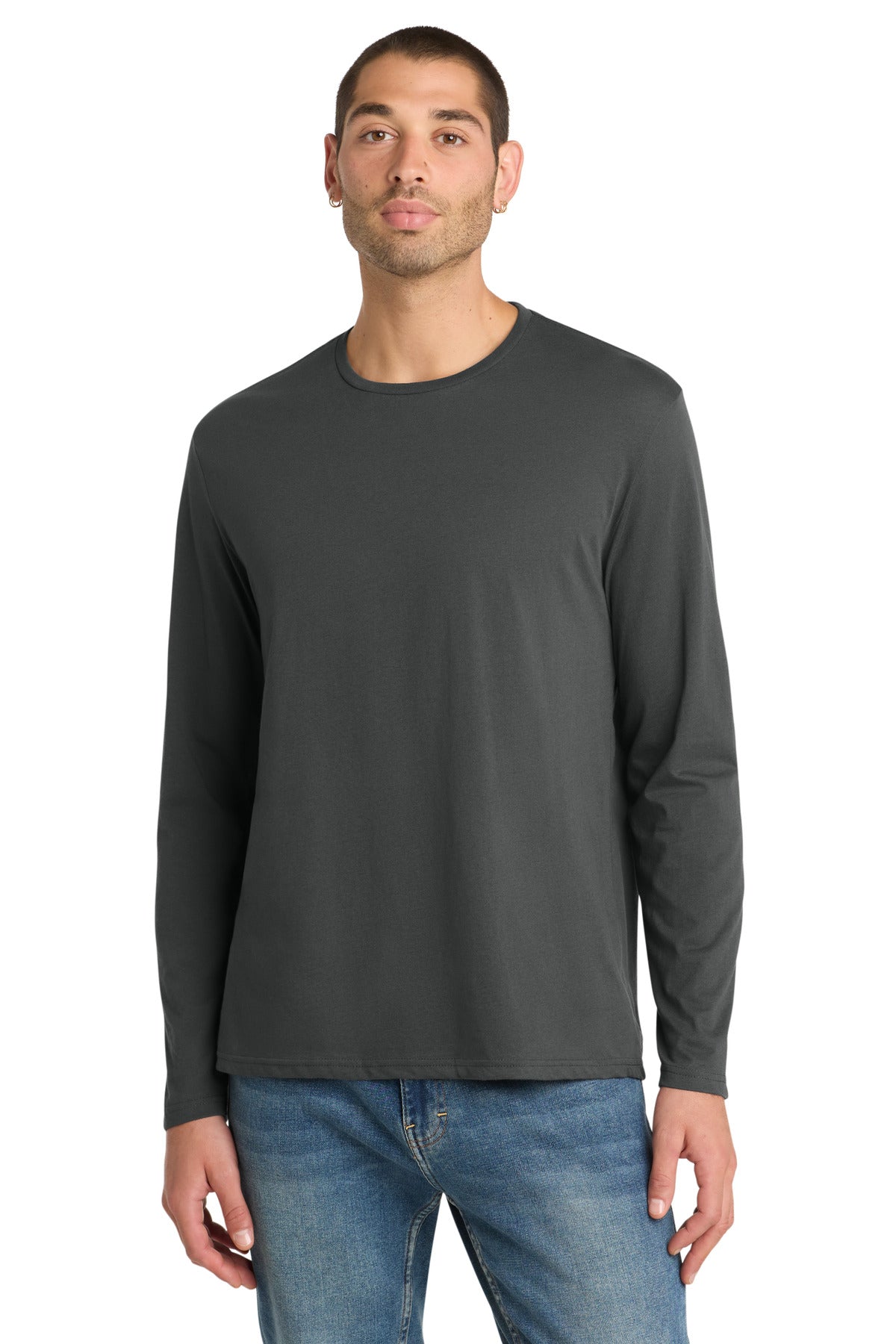 District Perfect Weight Long Sleeve Tee. DT105