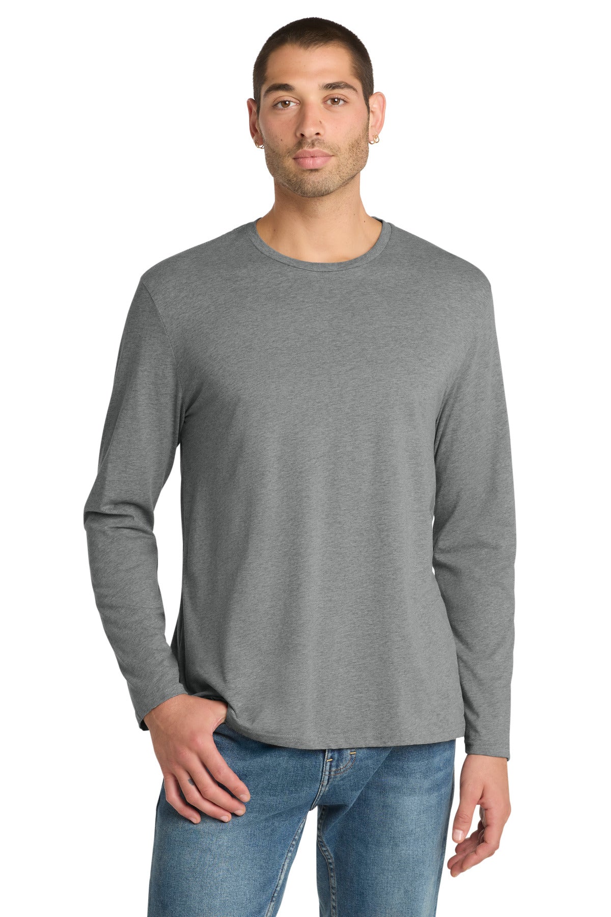 District Perfect Weight Long Sleeve Tee. DT105