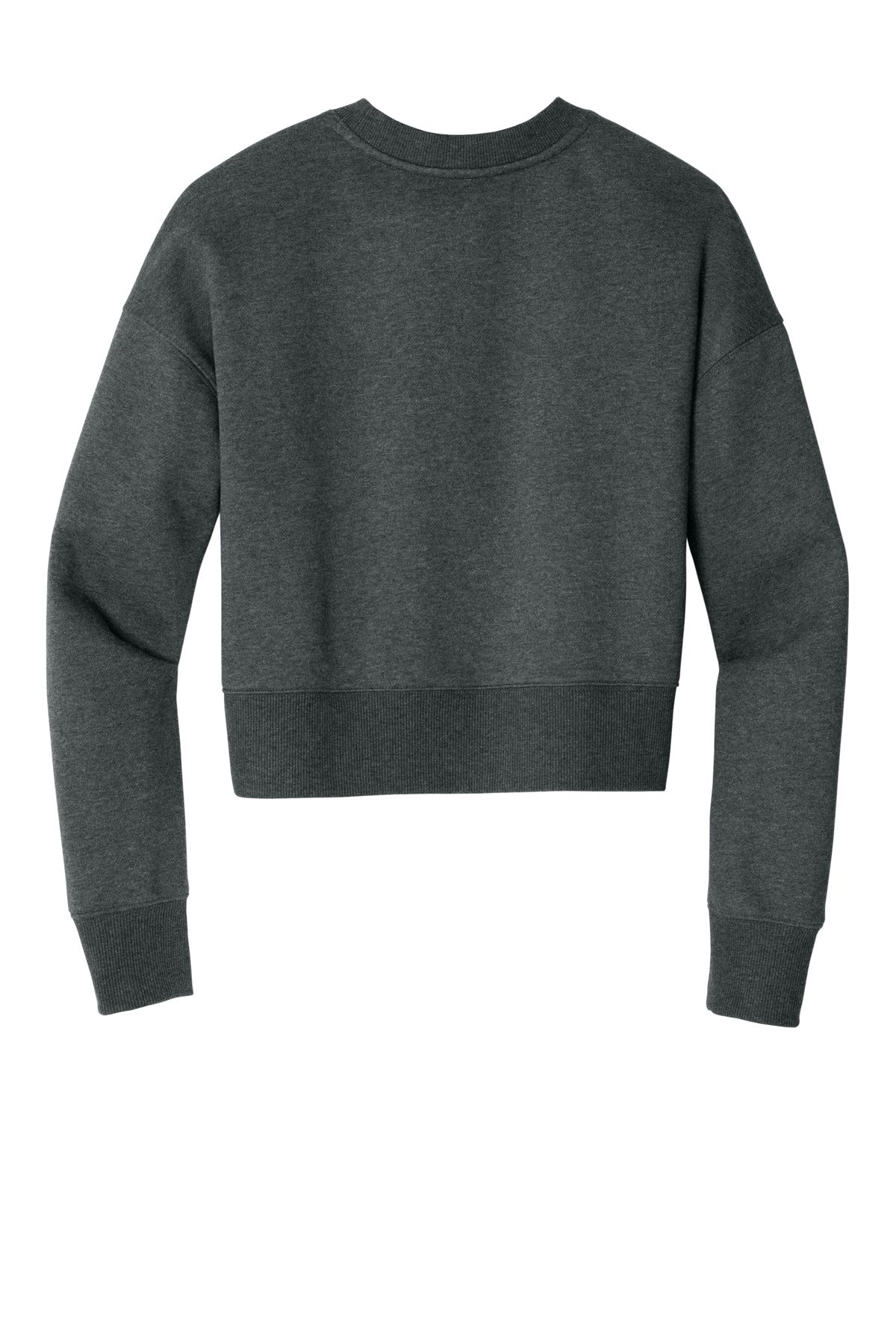 District Women's Perfect Weight Fleece Cropped Crew DT1105