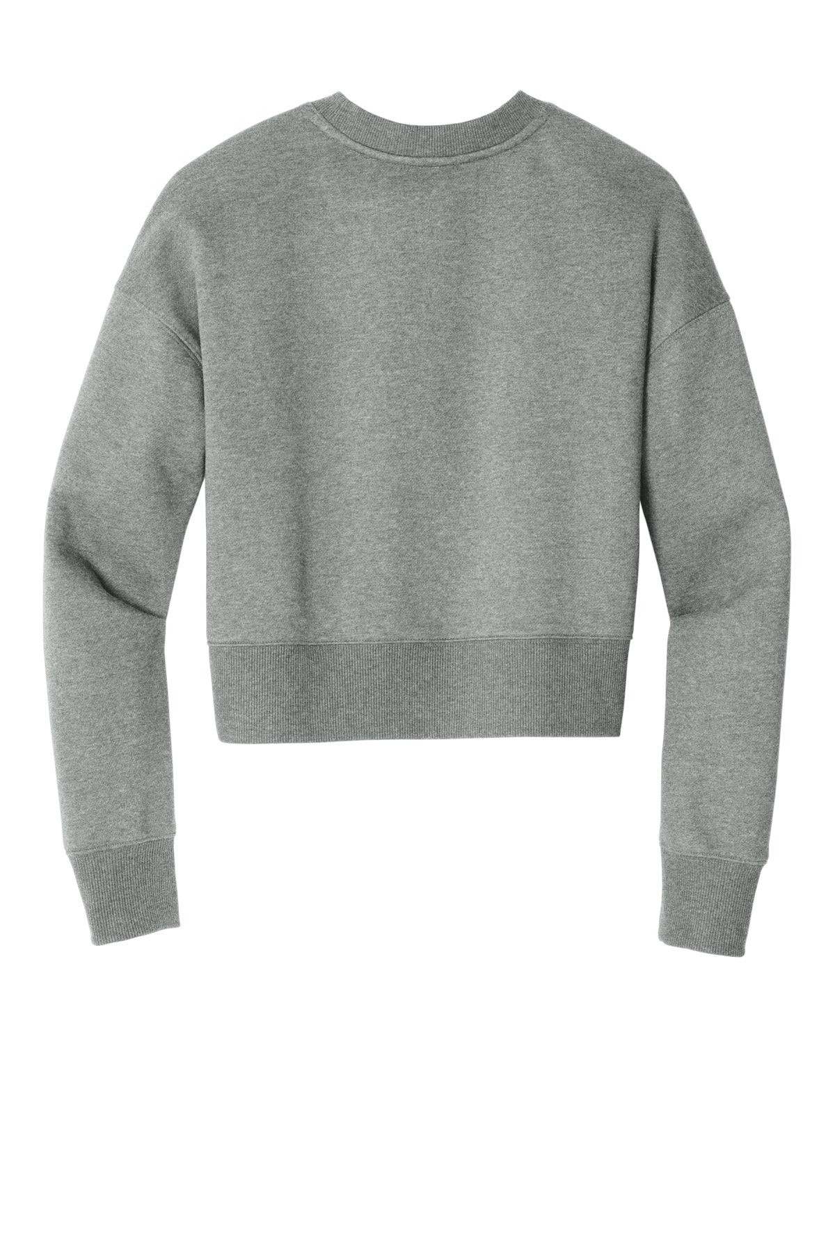 District Women's Perfect Weight Fleece Cropped Crew DT1105