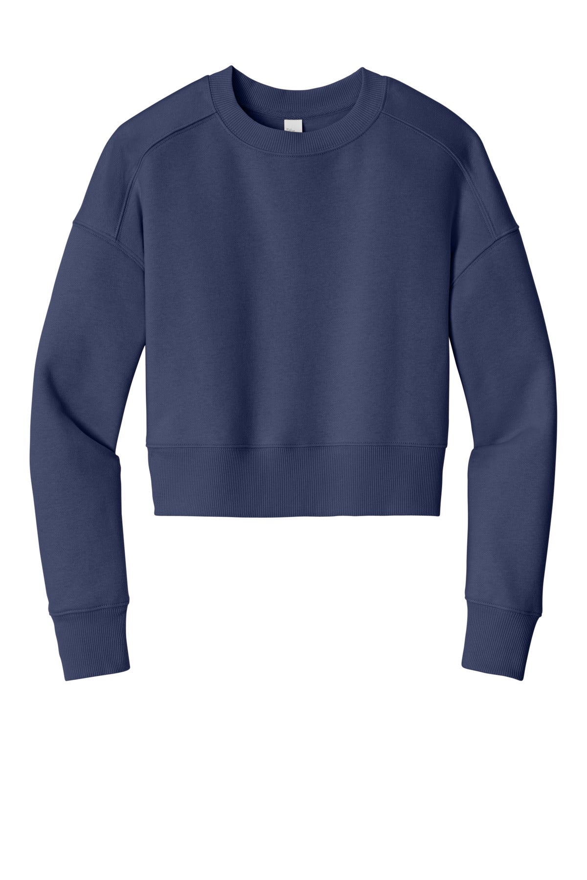 District Women's Perfect Weight Fleece Cropped Crew DT1105